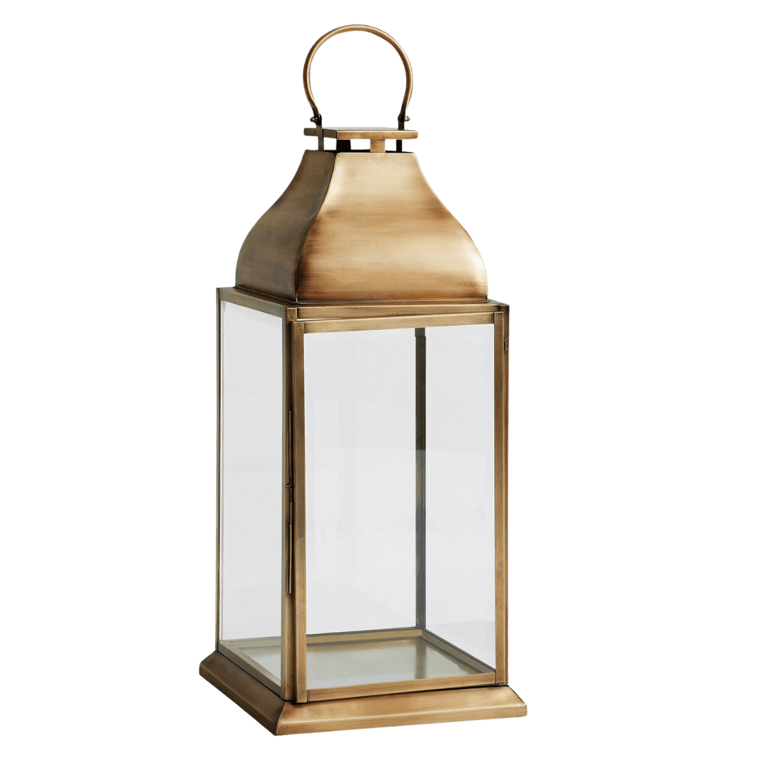 brass candle hurrican lantern