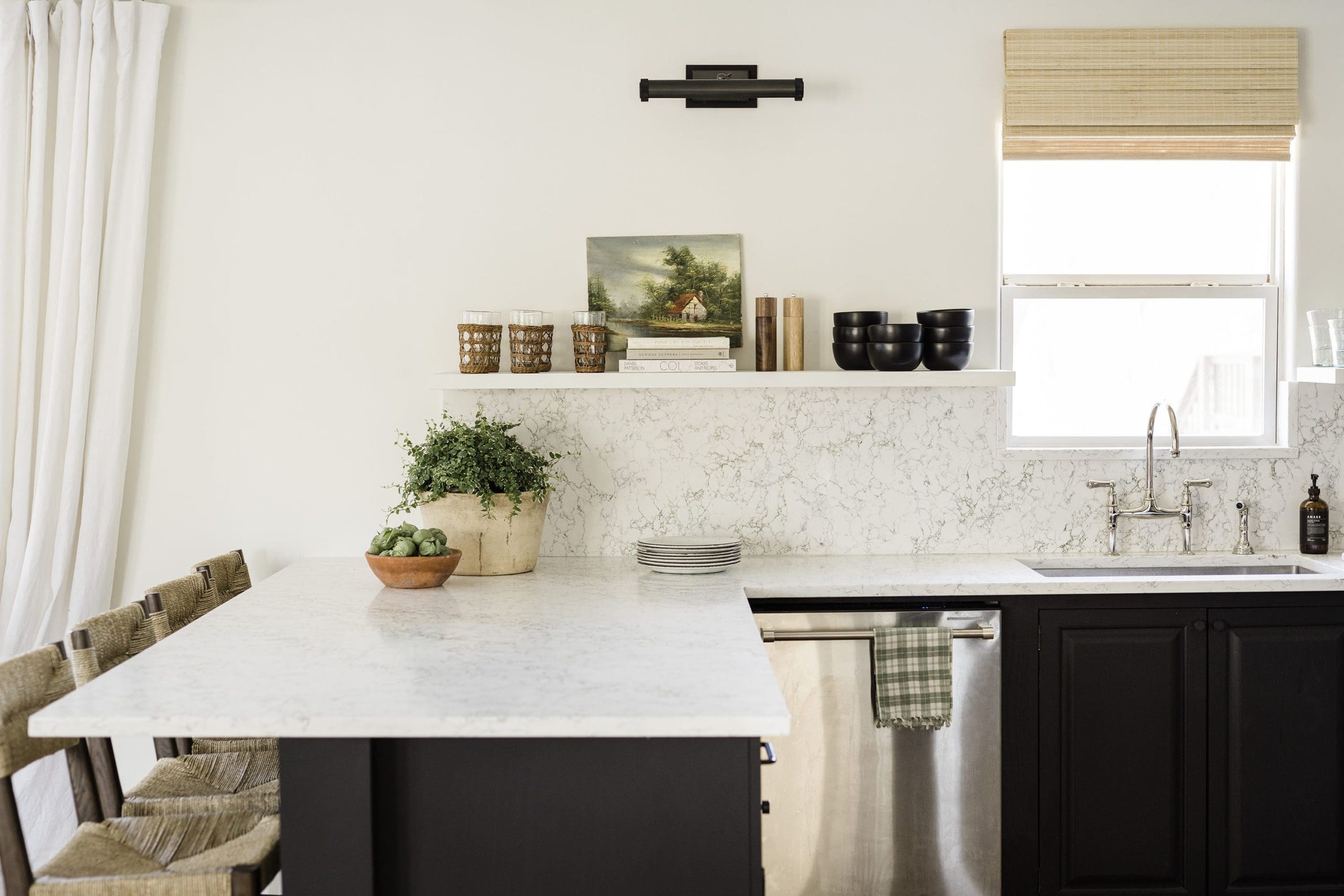 The Caesarstone Quartz Countertops at IDCO Lake House - The Interior ...