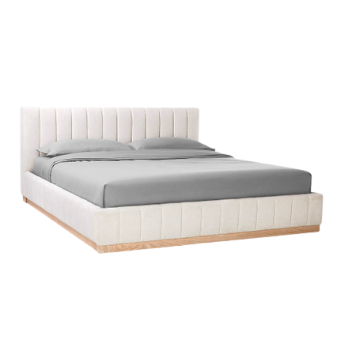 upholstered platform bed