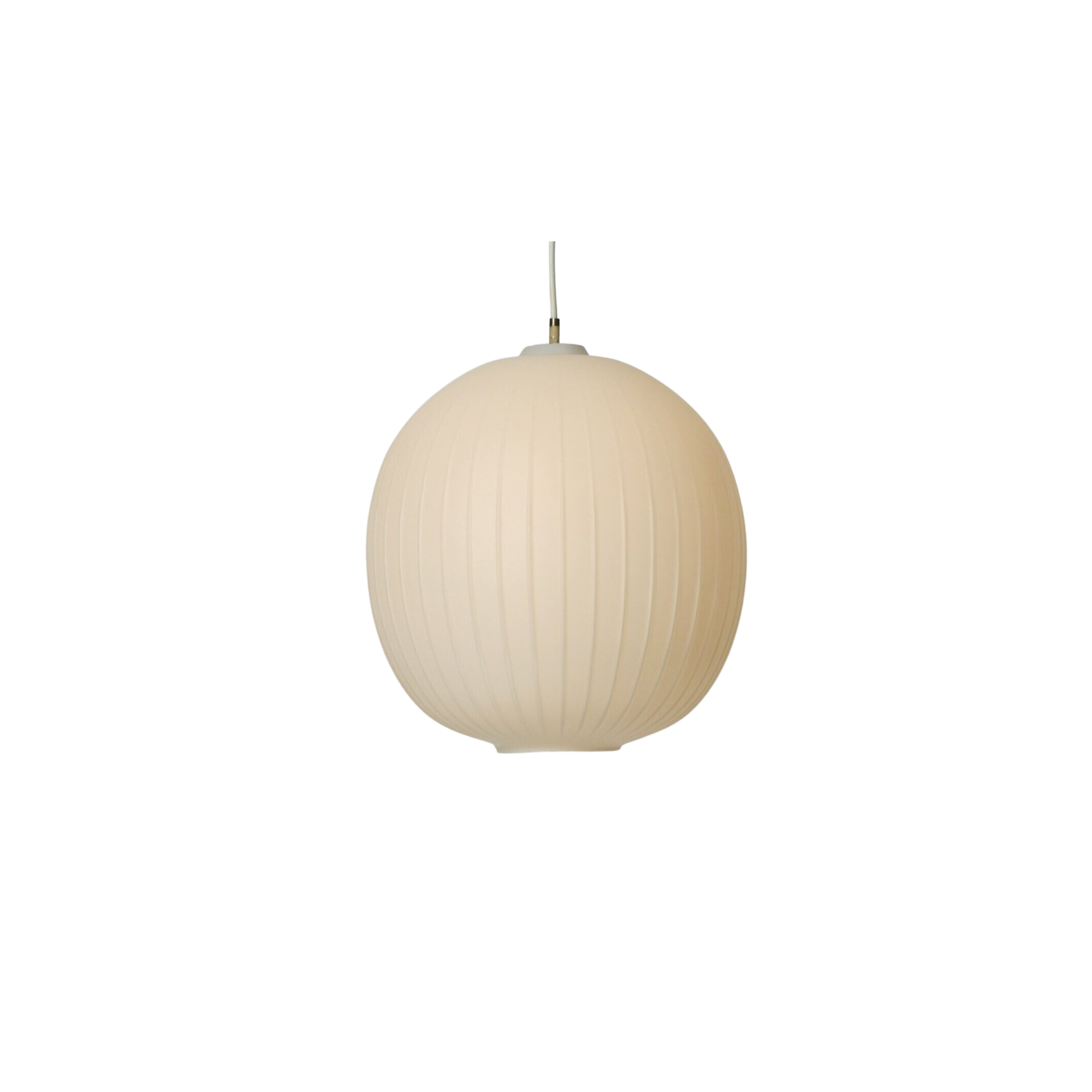 Round-modern-paper-lantern-light