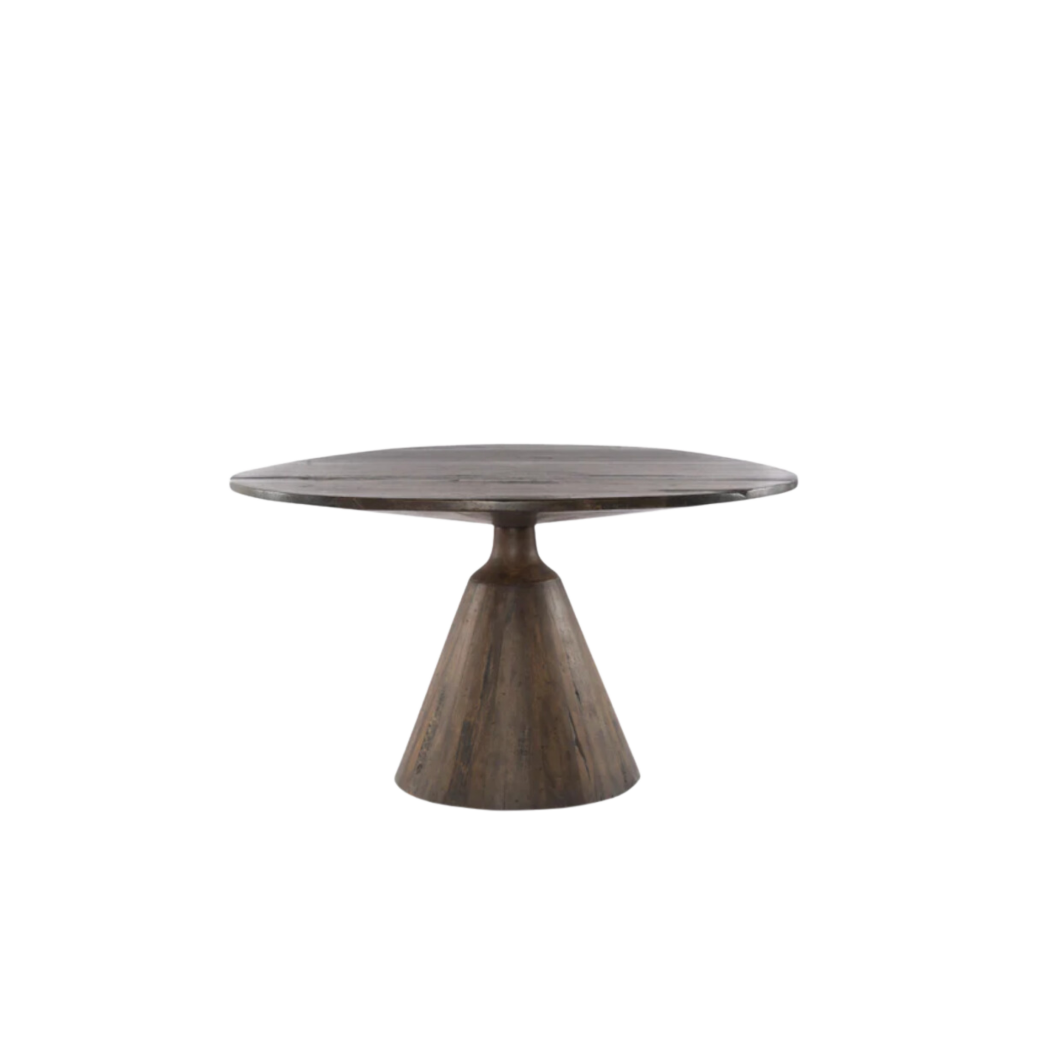 Wooden-round-dining-table