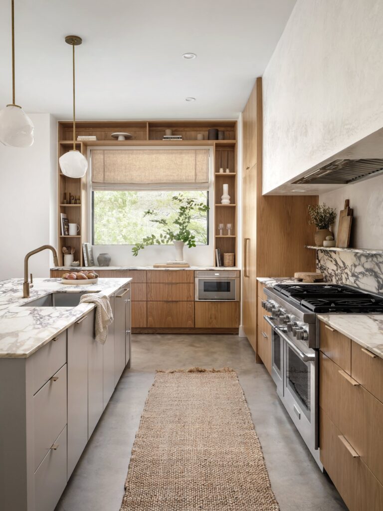 Organic Modern Interior Design Kitchen