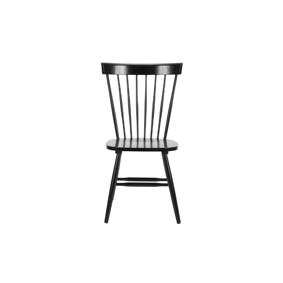 Black Backed Dining Chairs