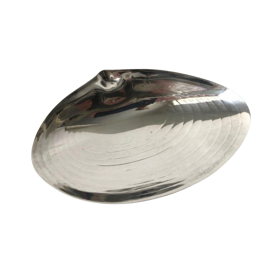 Silver Oyster Dish