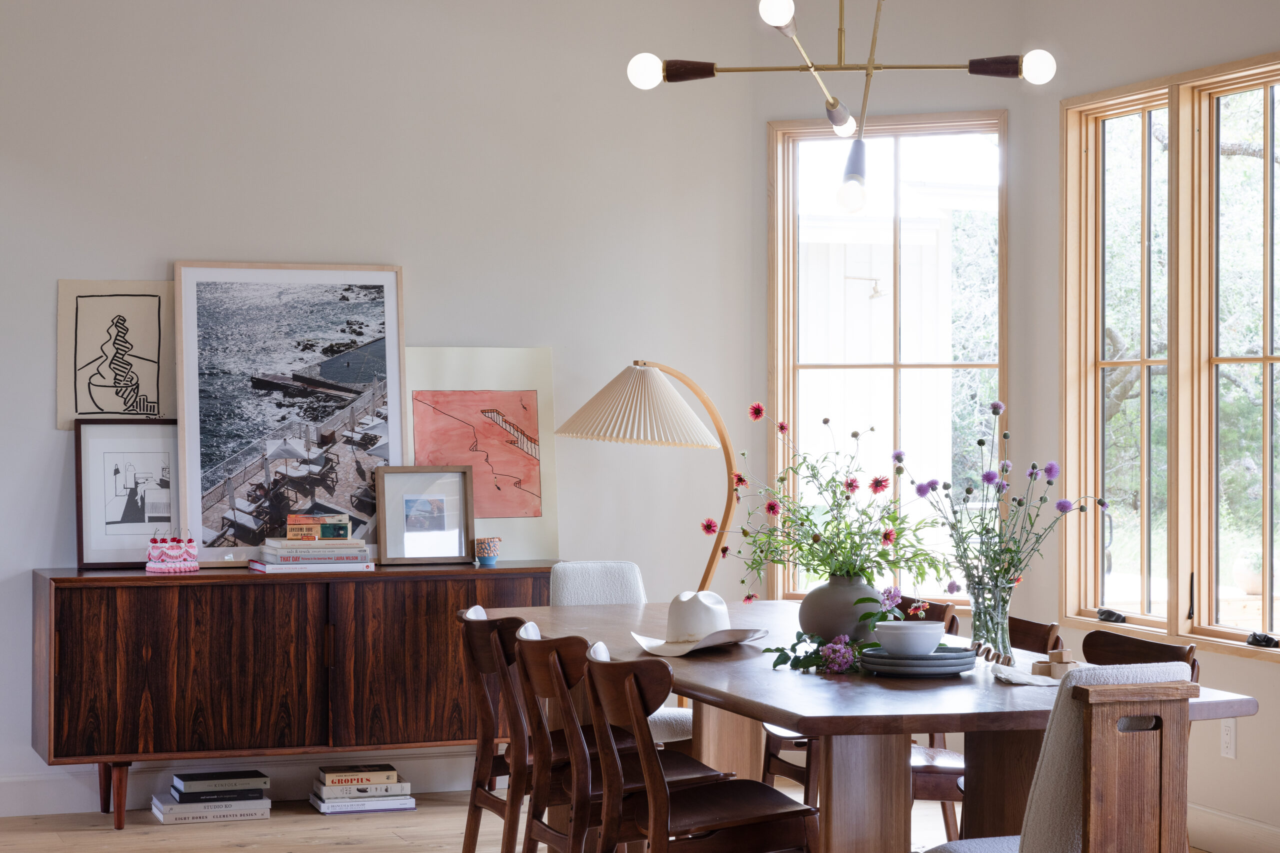 Eclectic Farmhouse Dining Room