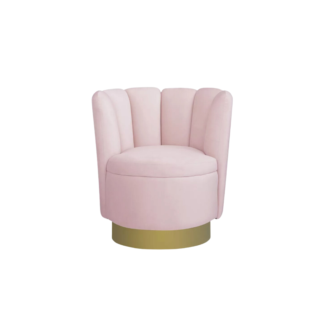 Pink Shell Chair