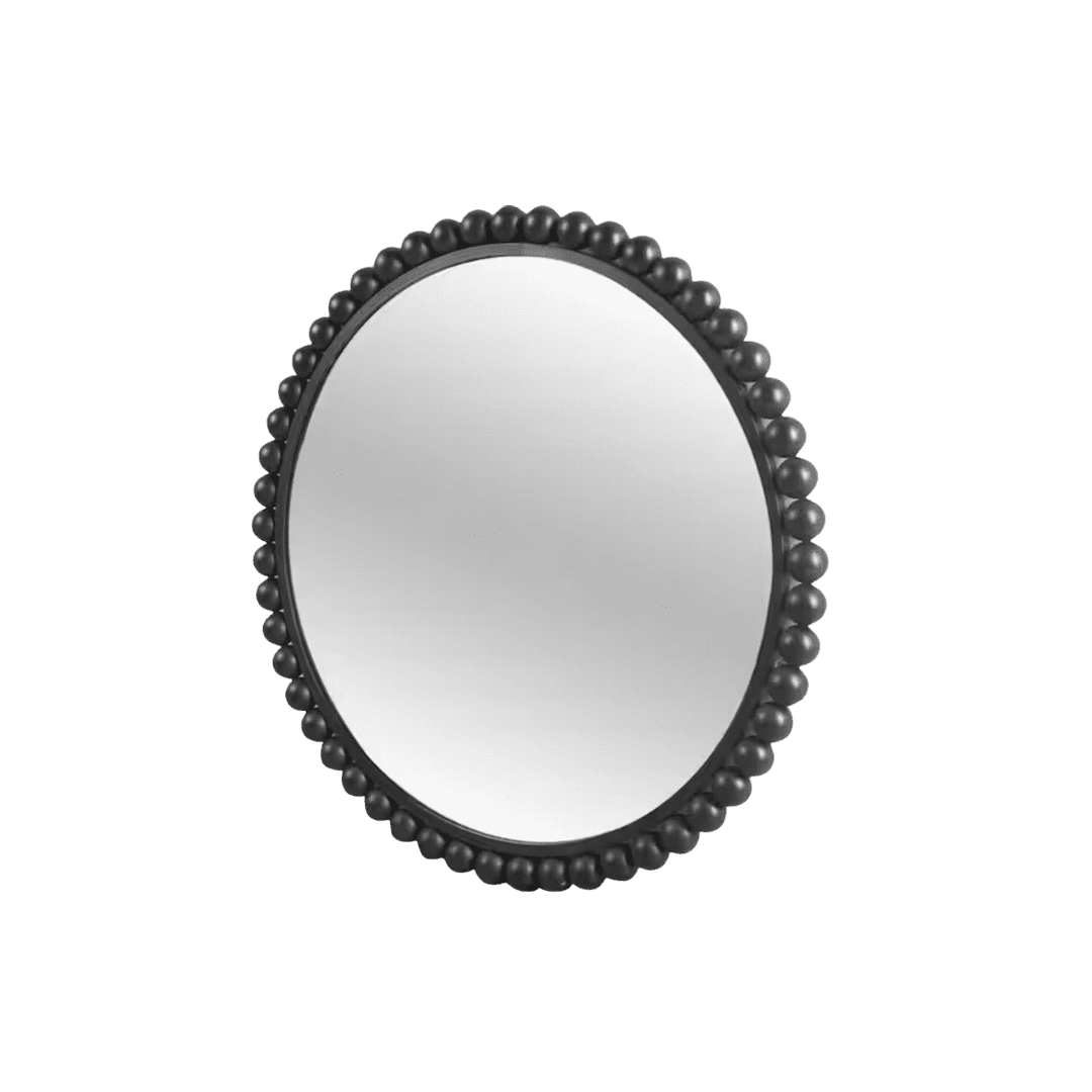 Black Circle Mirror