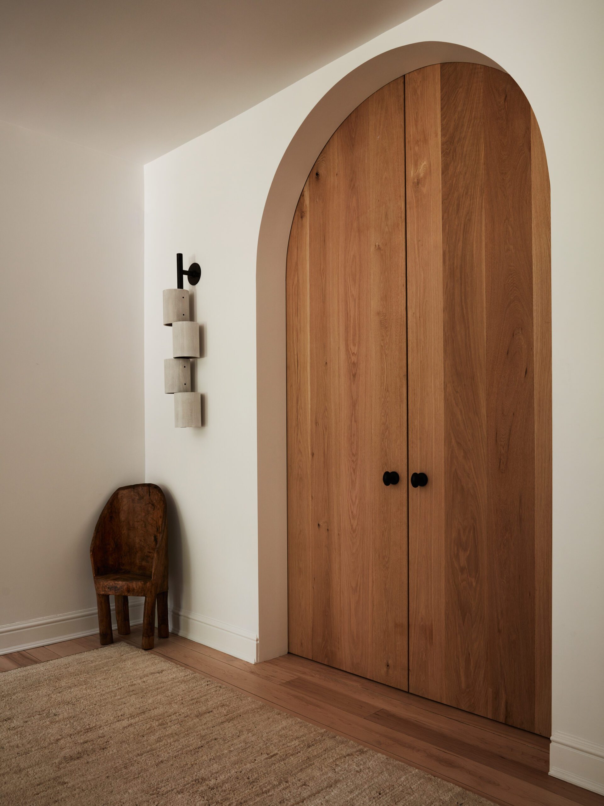 Arched Wooden Doorway
