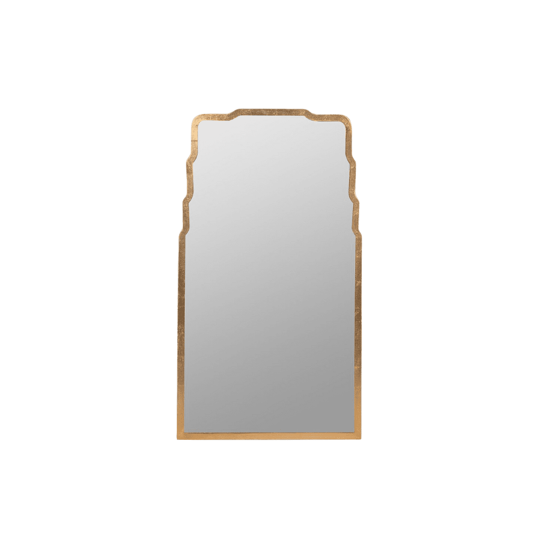 Squiggly Gold Mirror