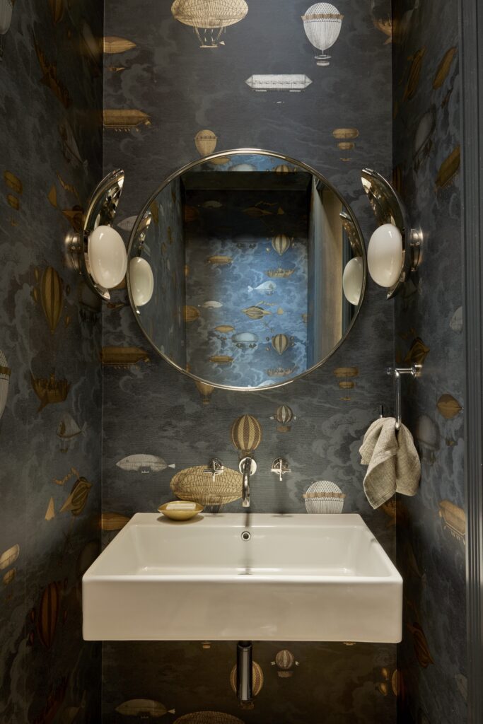 Historic Townhome Powder Room