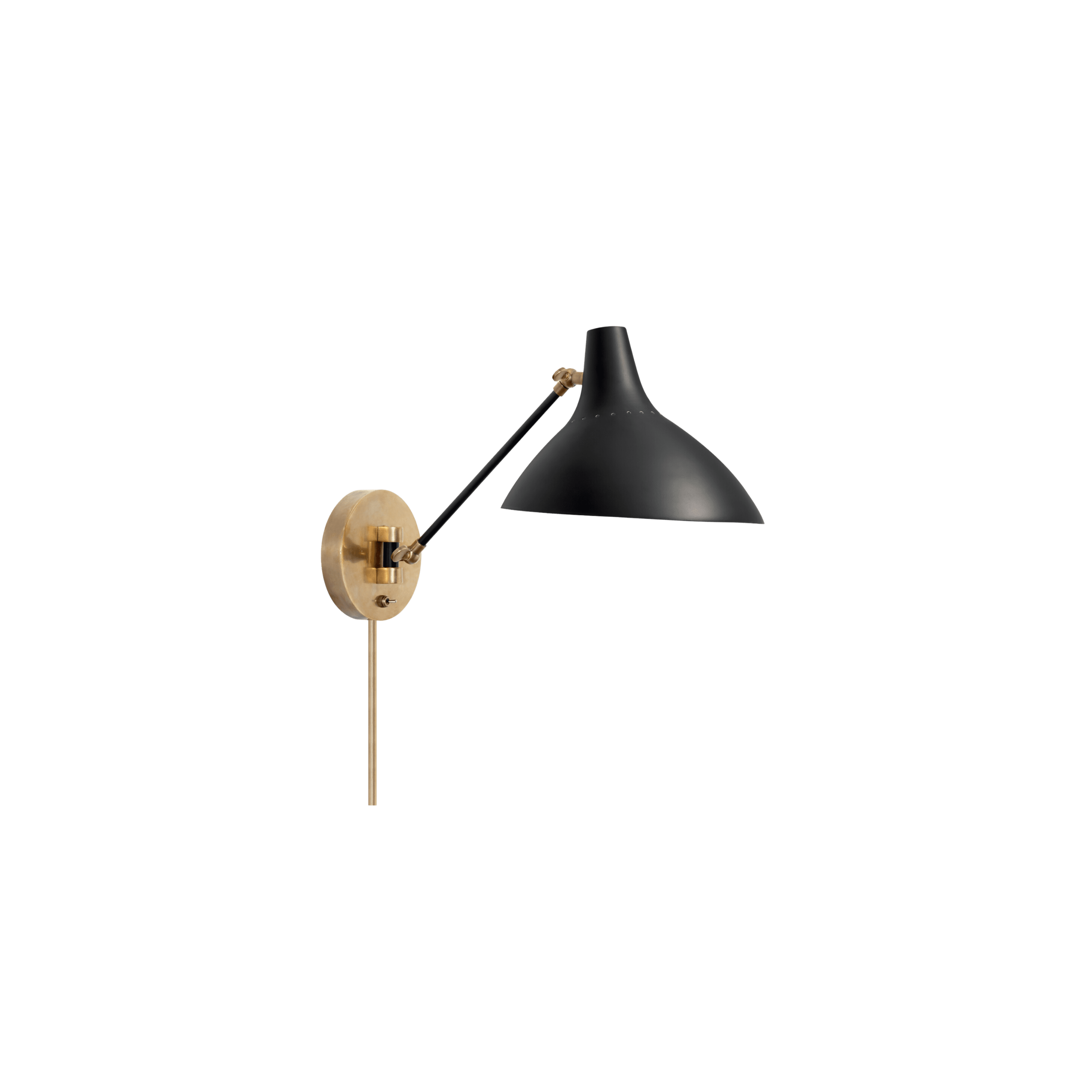 Black & Gold Wall Sconce