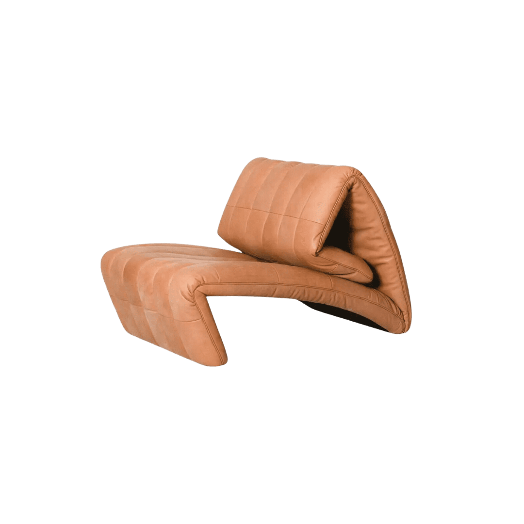 Folded Leather Chair