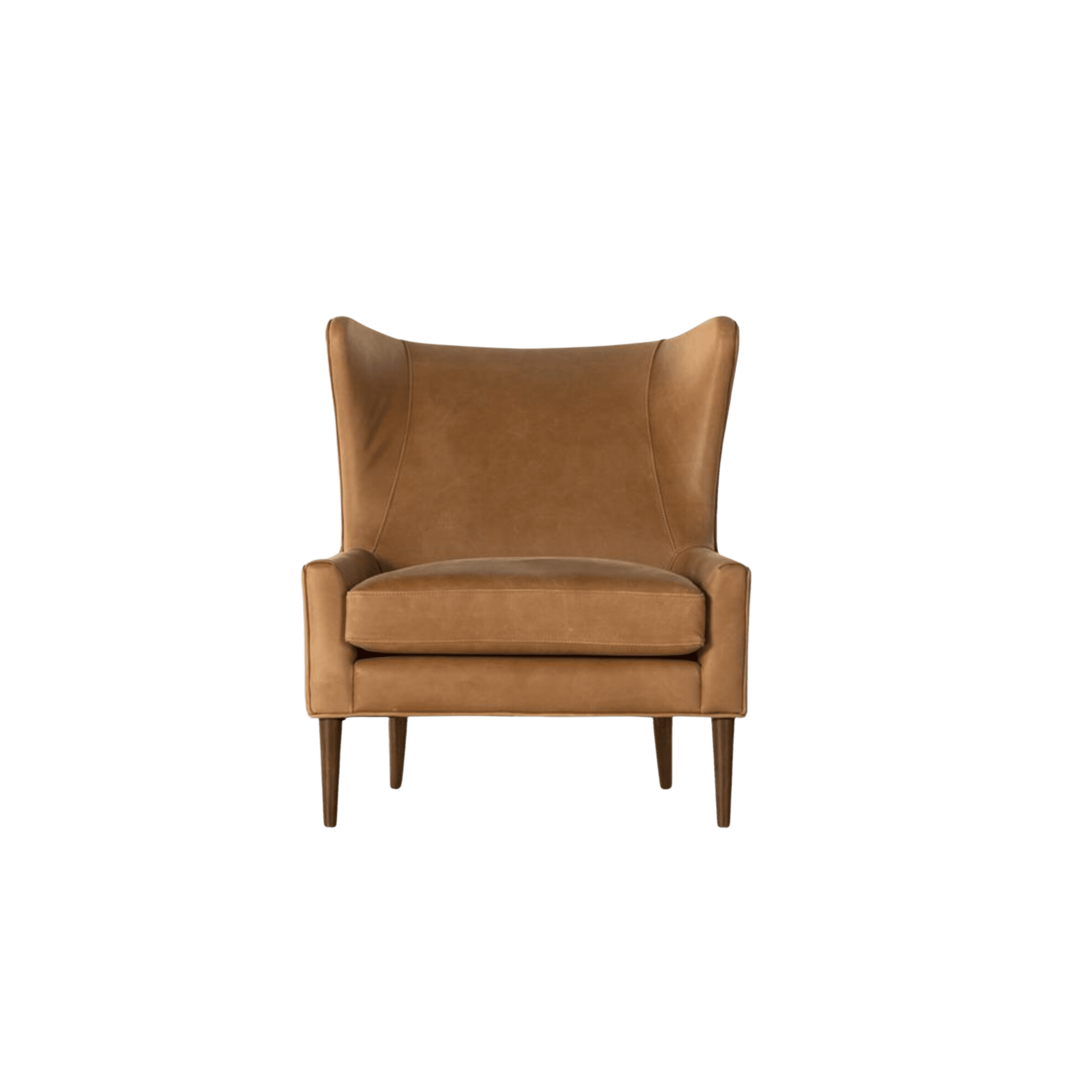 Leather Wingback Chair