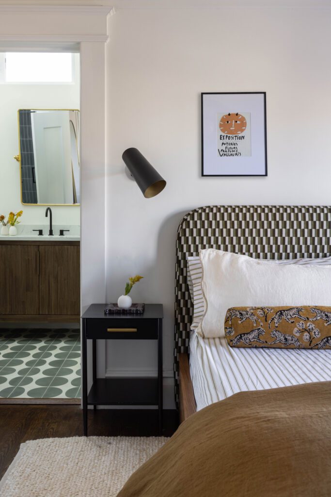 Funky Bathroom Tile Bedroom