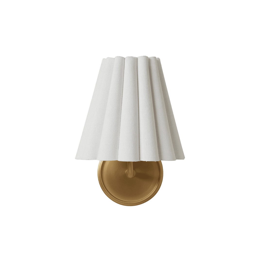 Scalloped Sconce