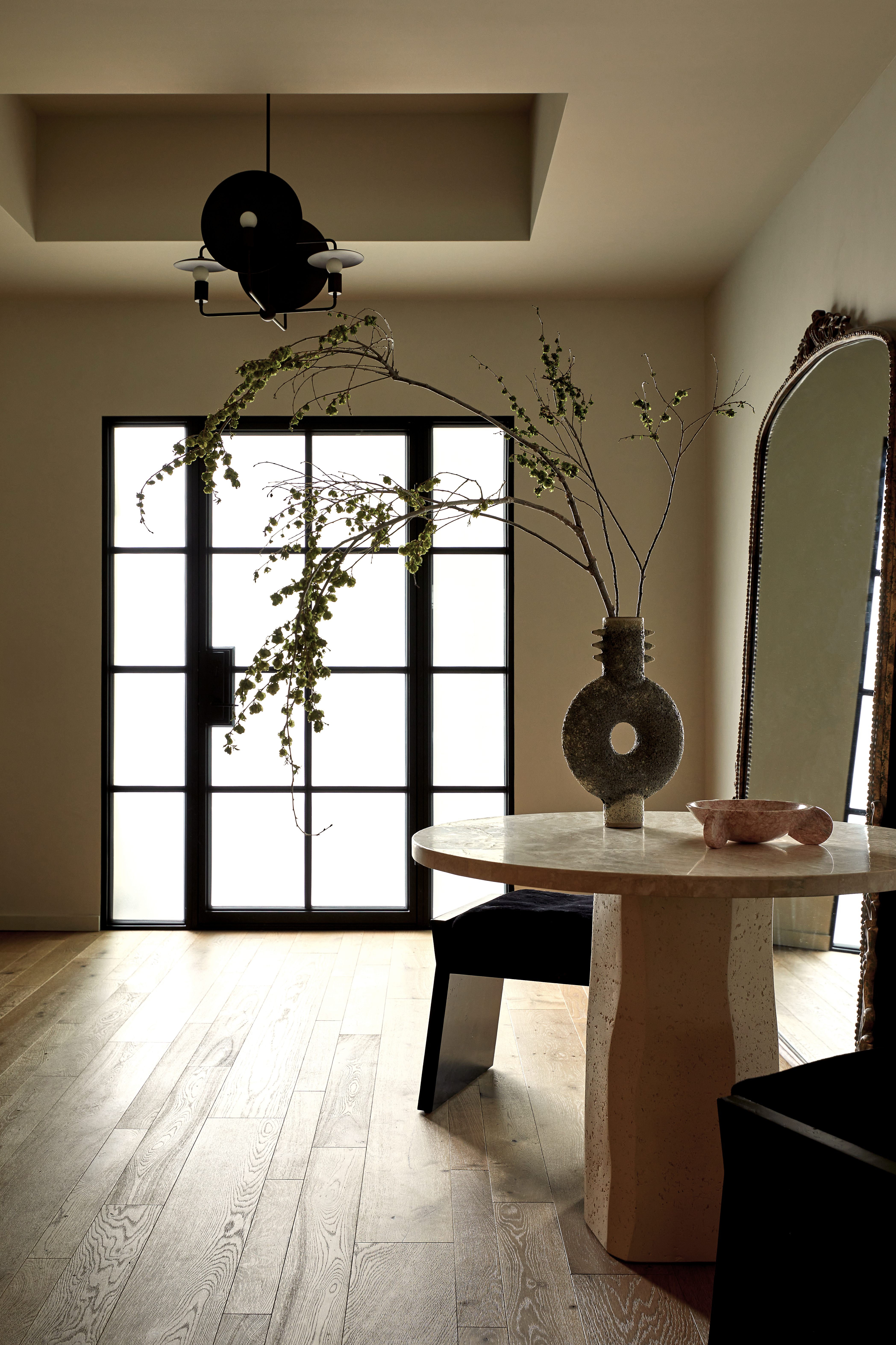 Entryway Glass Door Natural Lighting