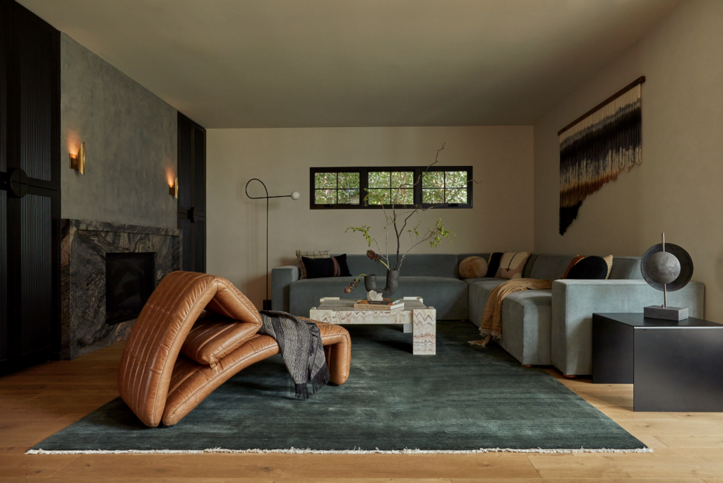 Dark Toned Living Room