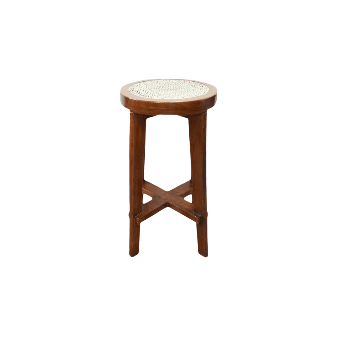 Cane Seated Barstool