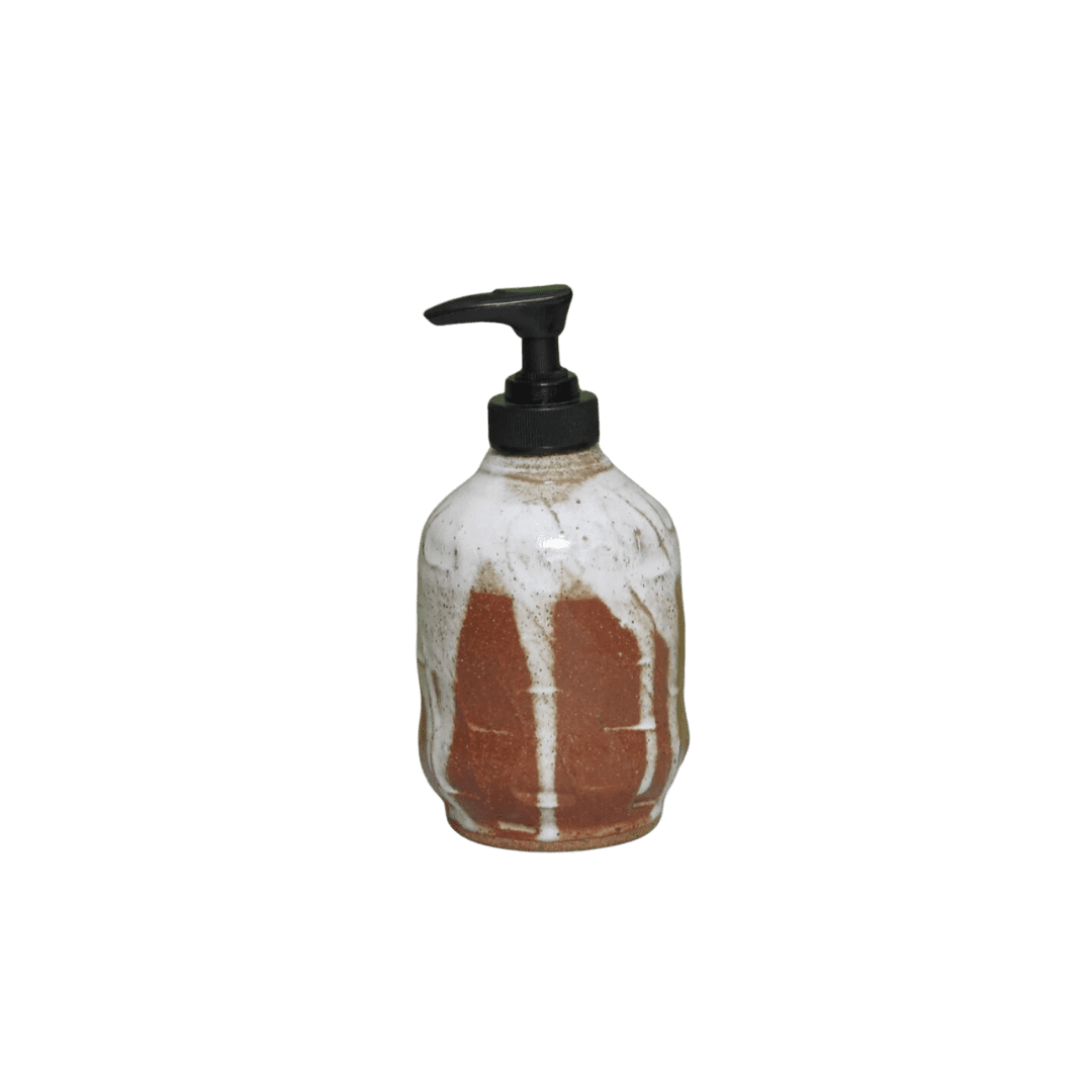 Ceramic Glazed Soap Dispenser