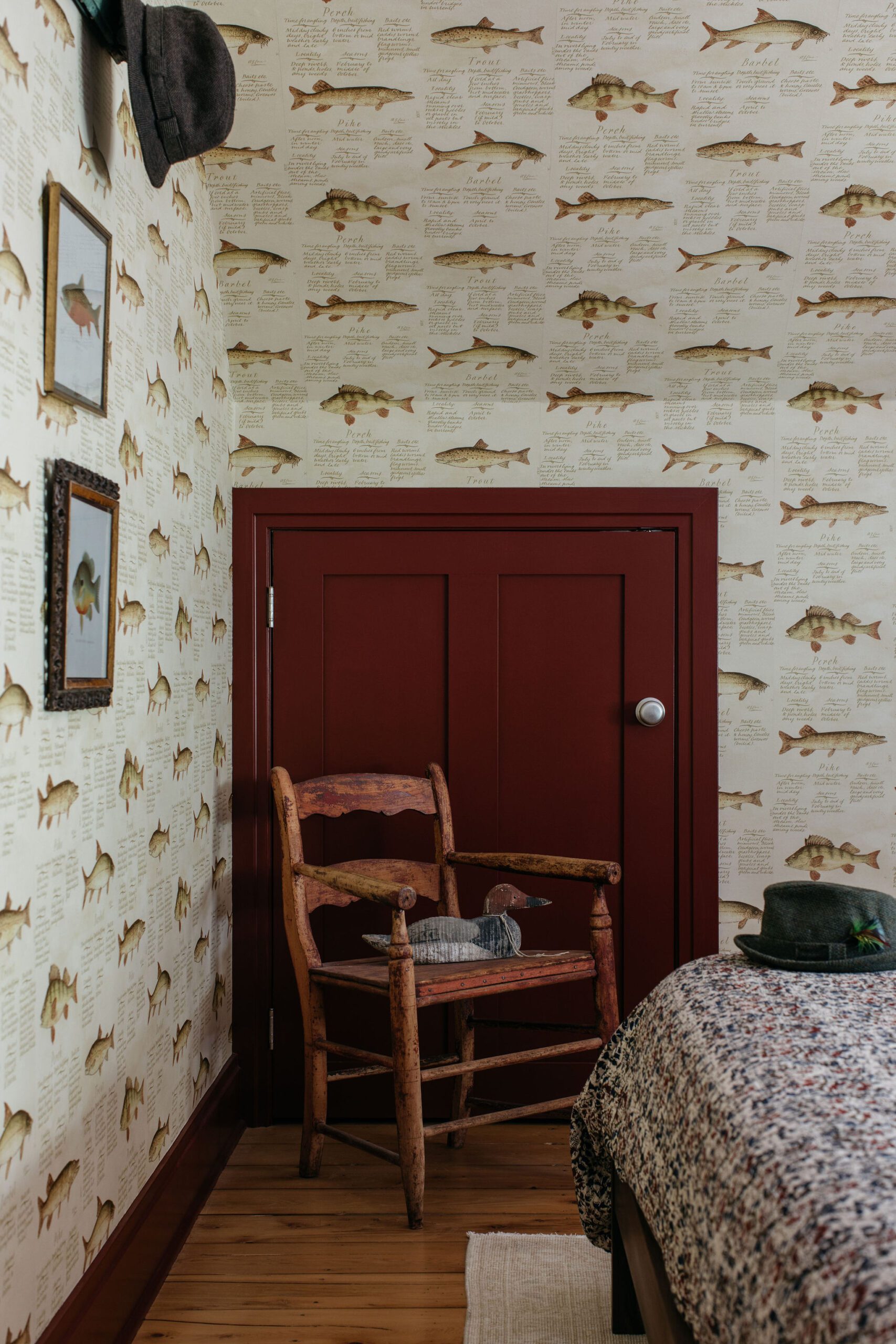 Fish Bedroom Closet and Rocking Chair