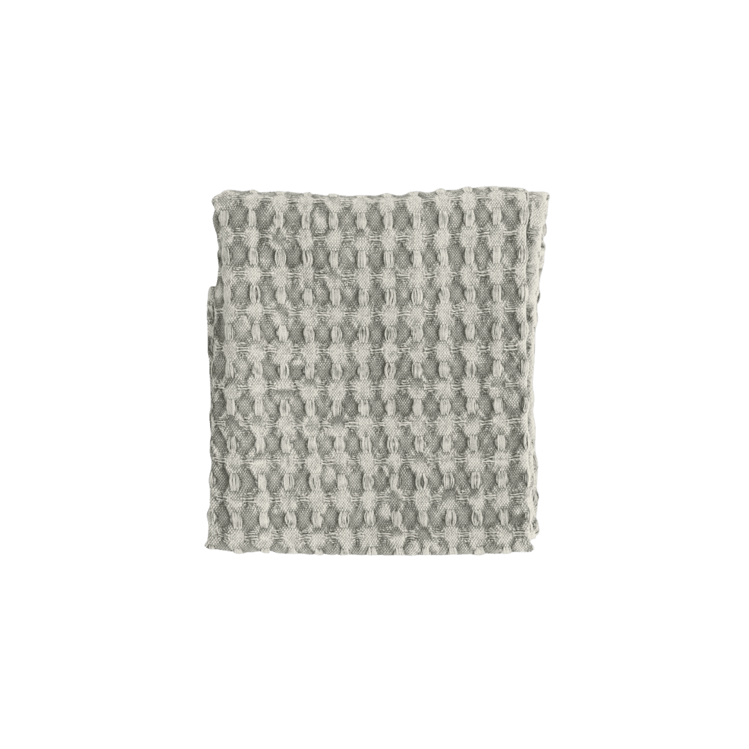 Green Waffled Tea Towel