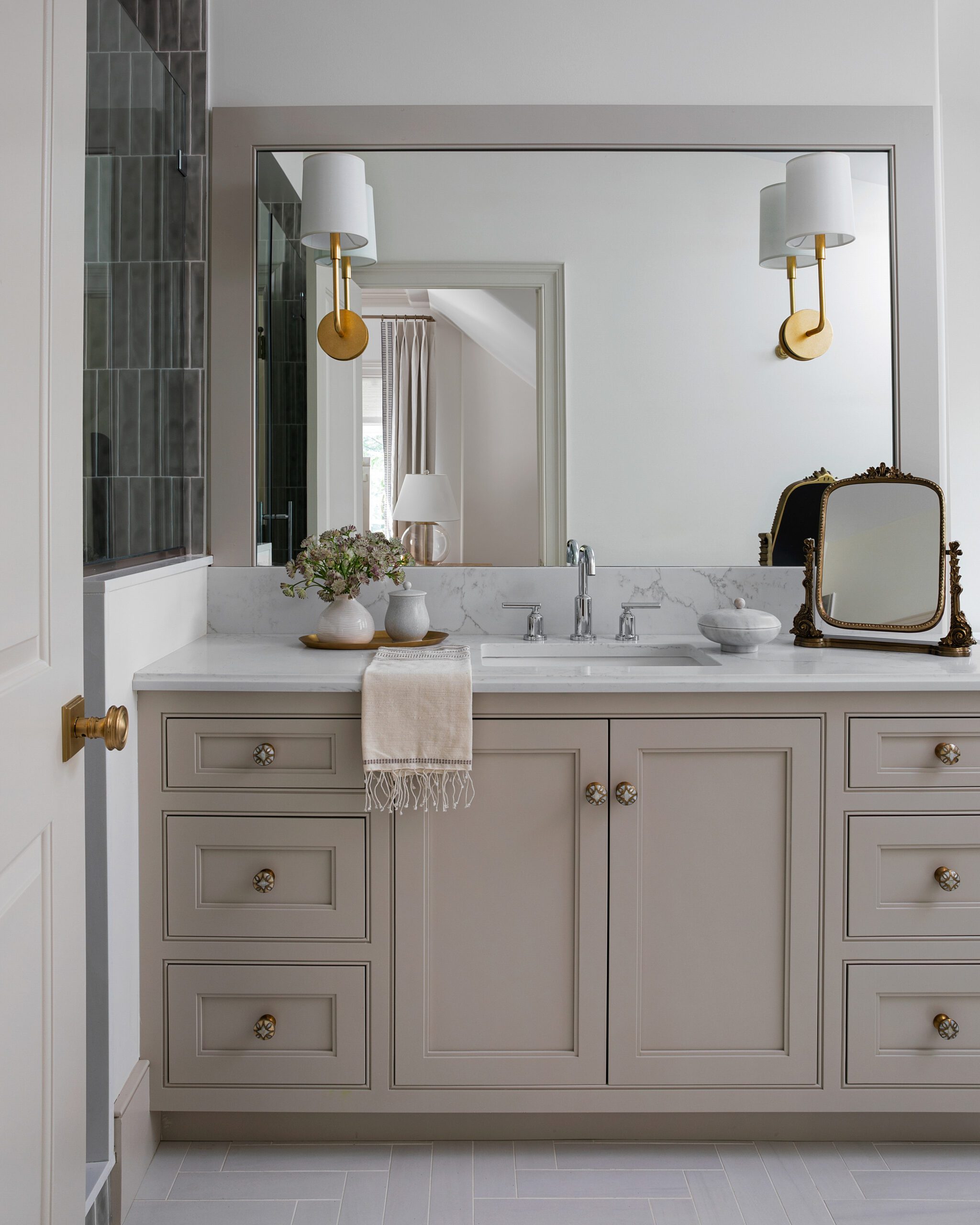 Cozy Grey Bathroom