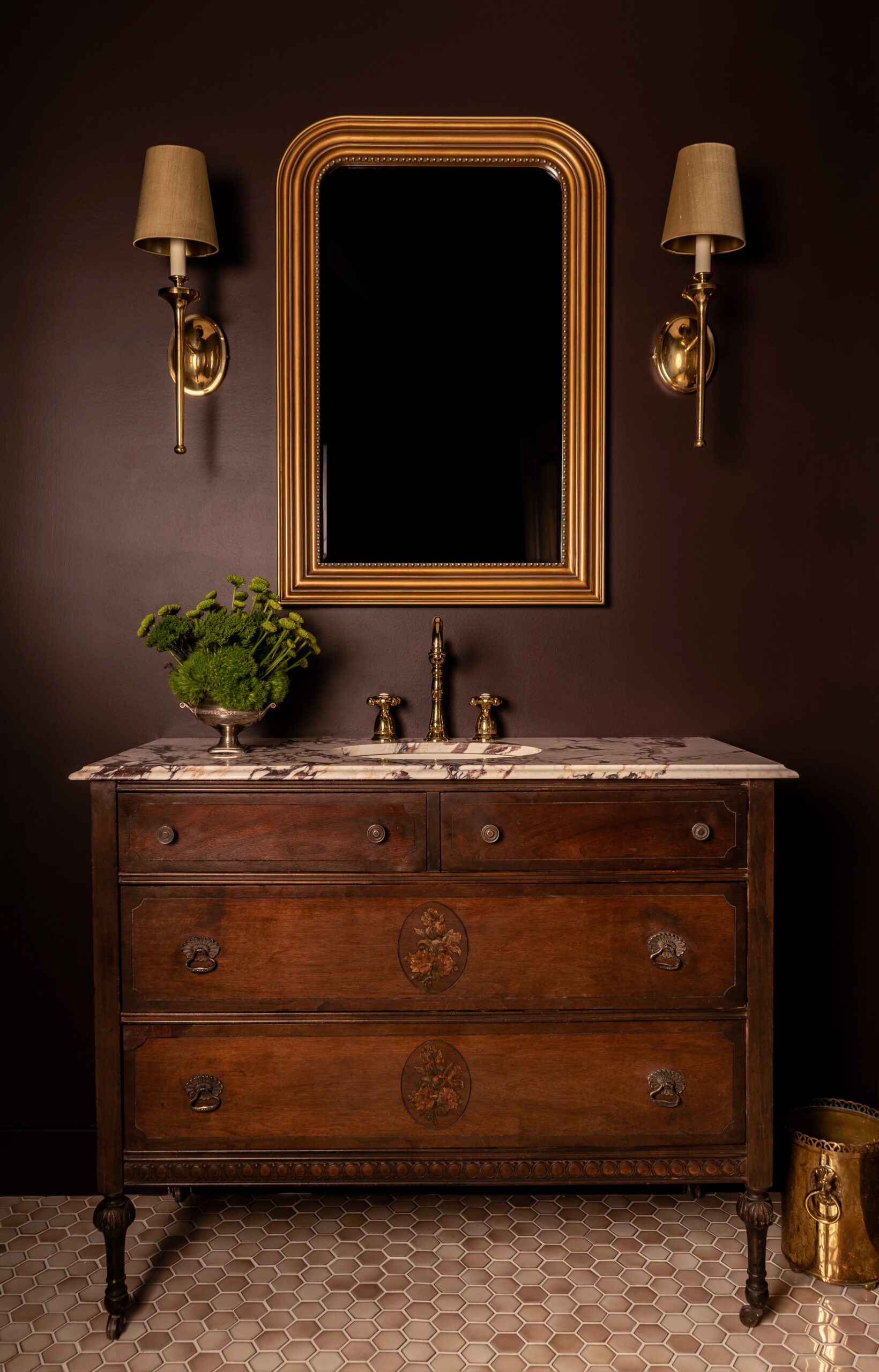 Entryway Table and Mirror