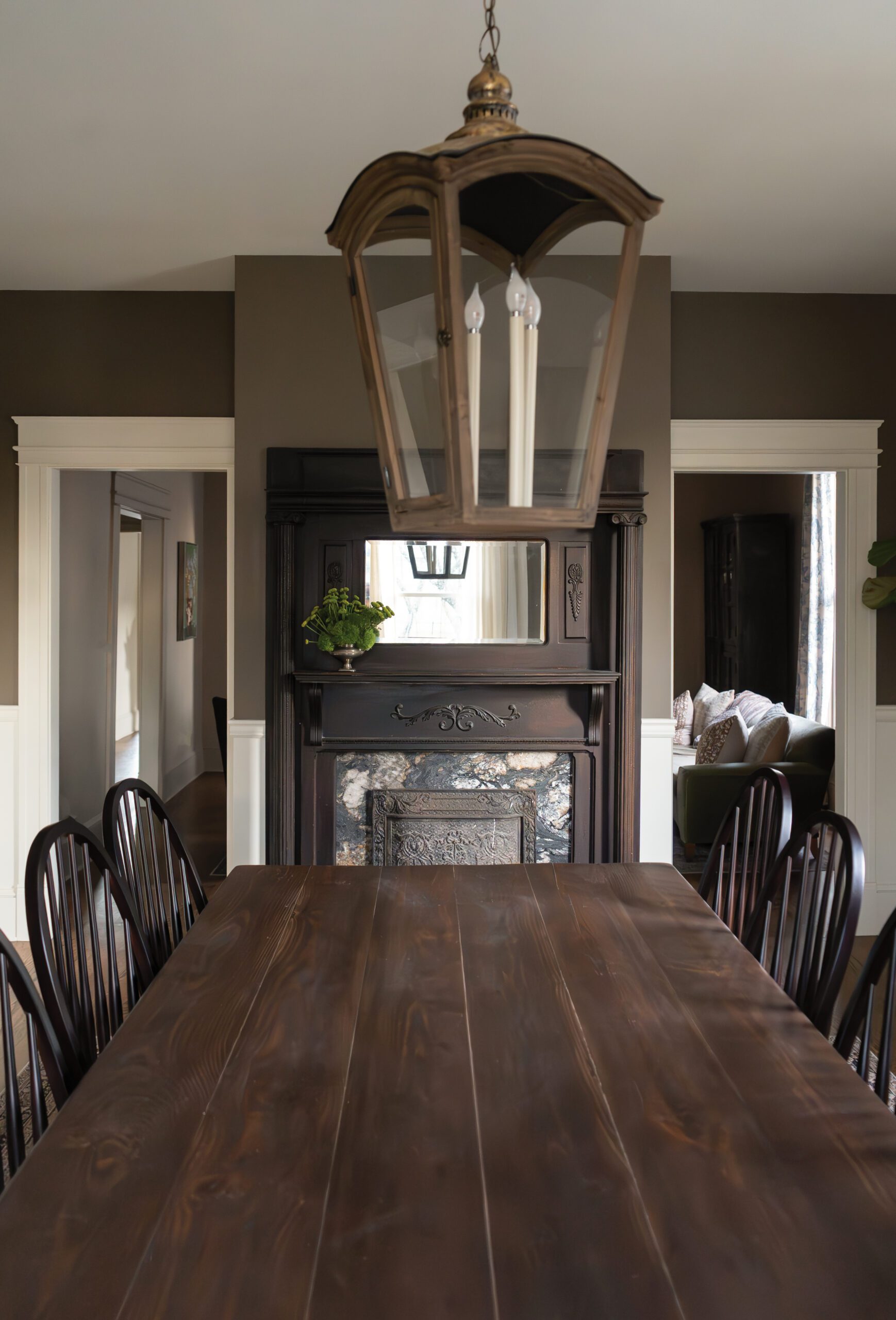 Dining Room Dark Wood