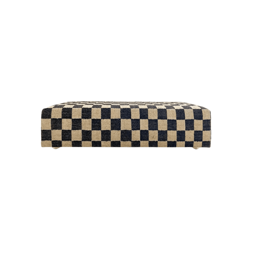 Checkered Ottoman