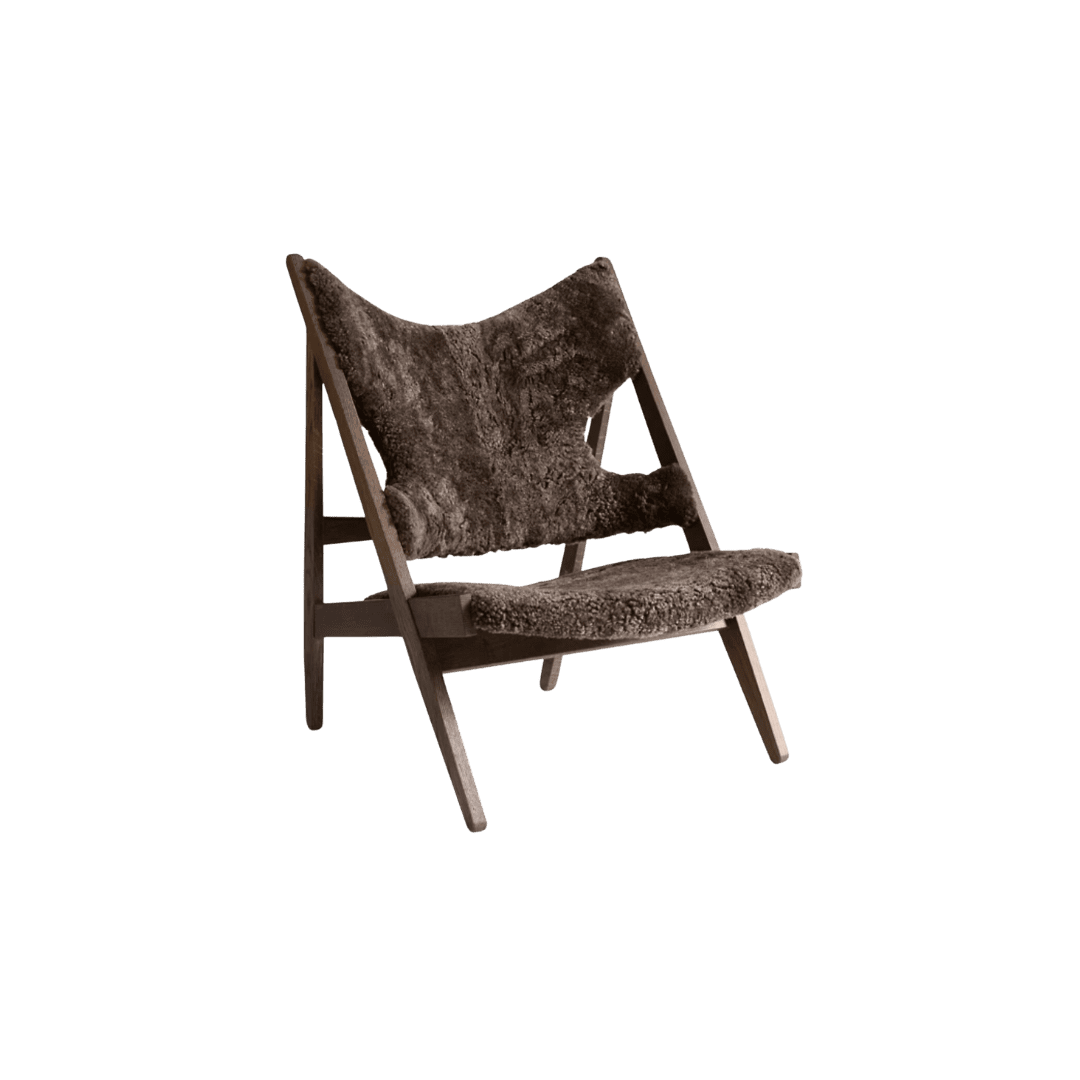 Fuzzy Brown Chair