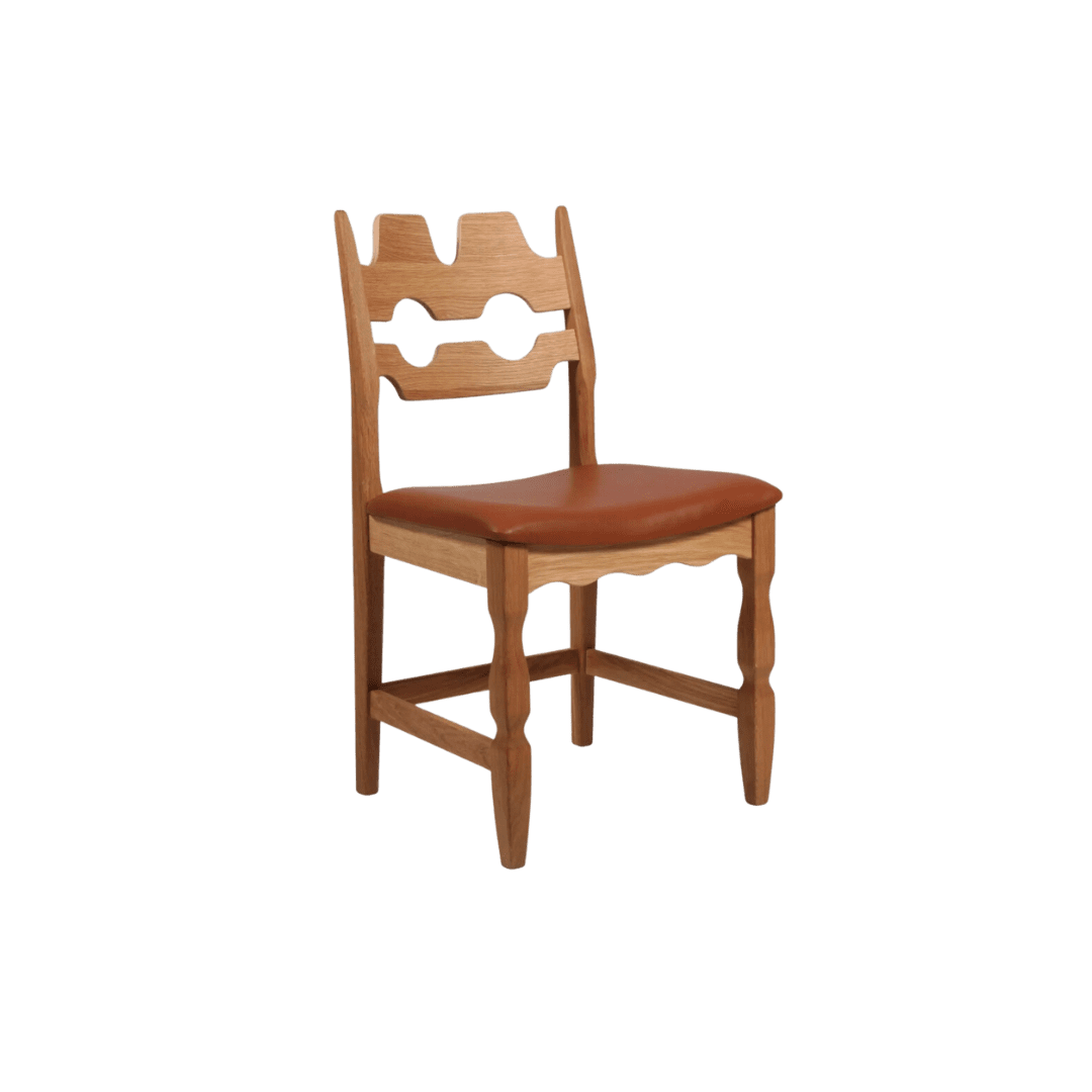 Geometric Wooden Chair