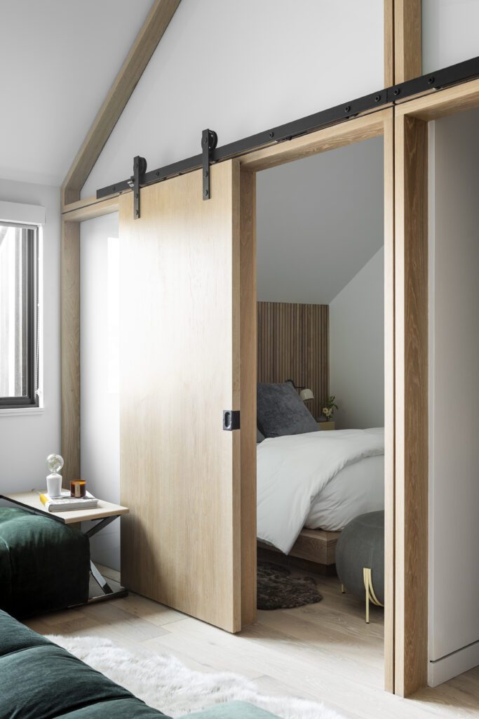 Sliding Door Peekaboo Bedroom