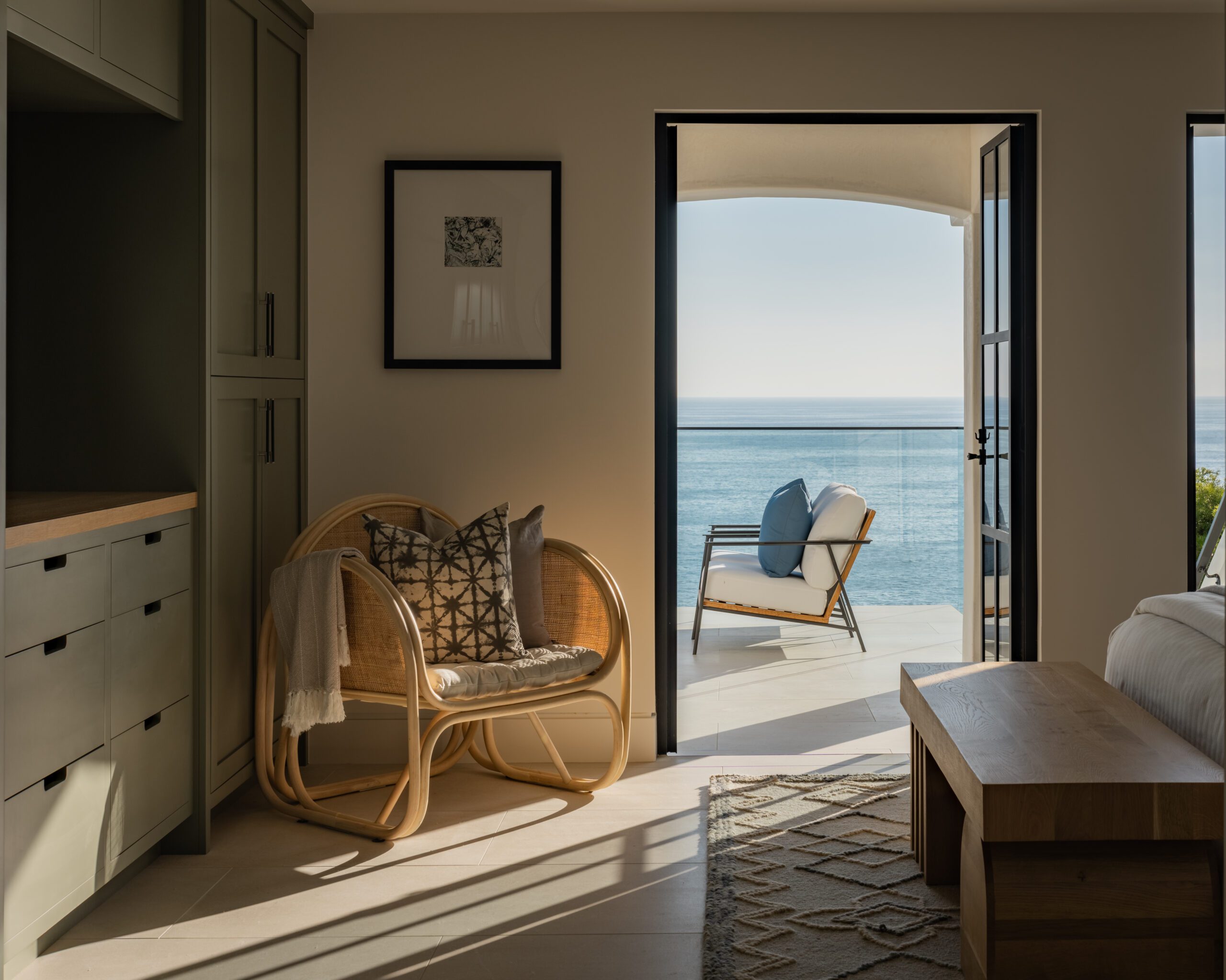 Sitting Area onto Outdoor Balcony