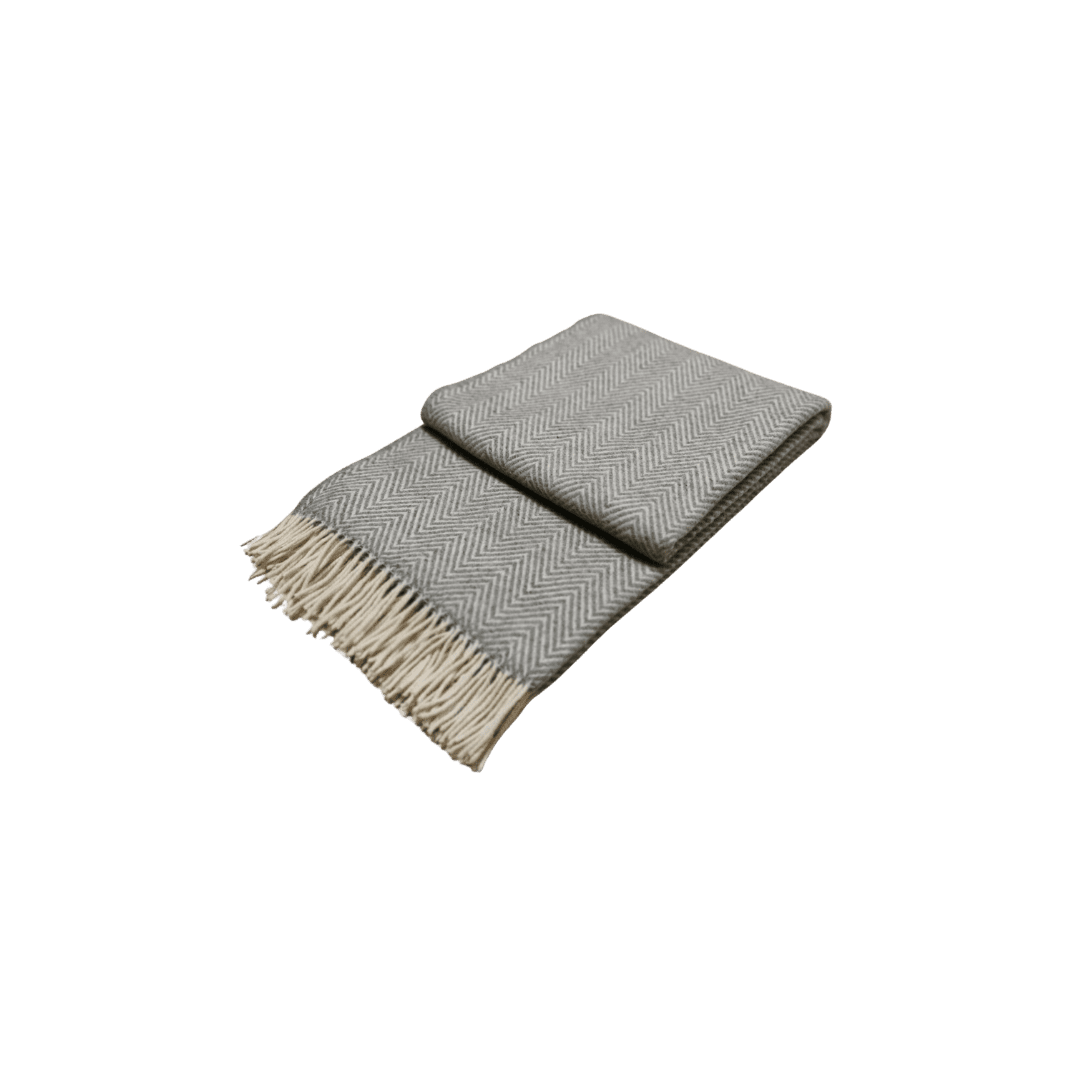 Grey Throw Blanket