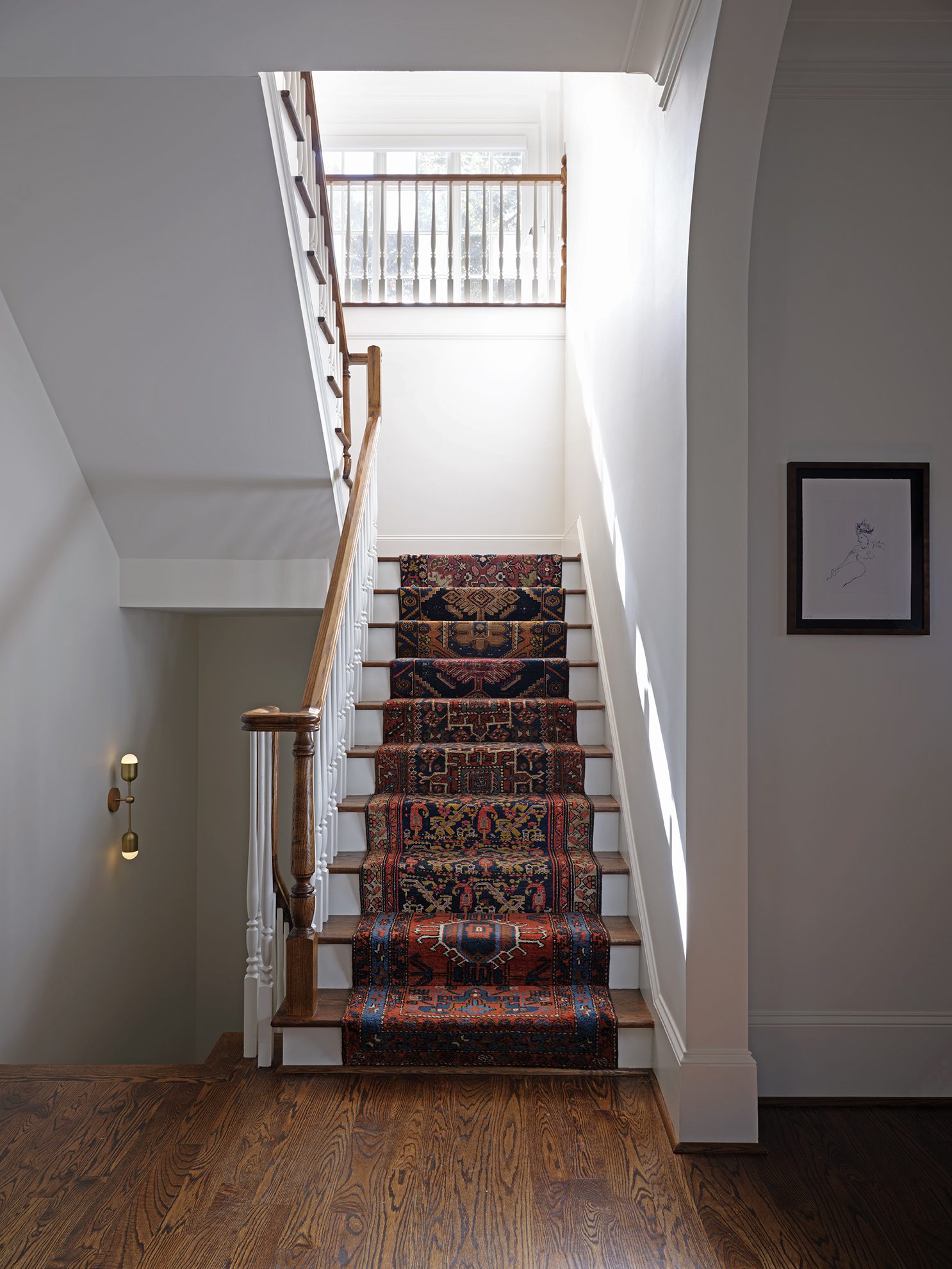 Red Stair Runner