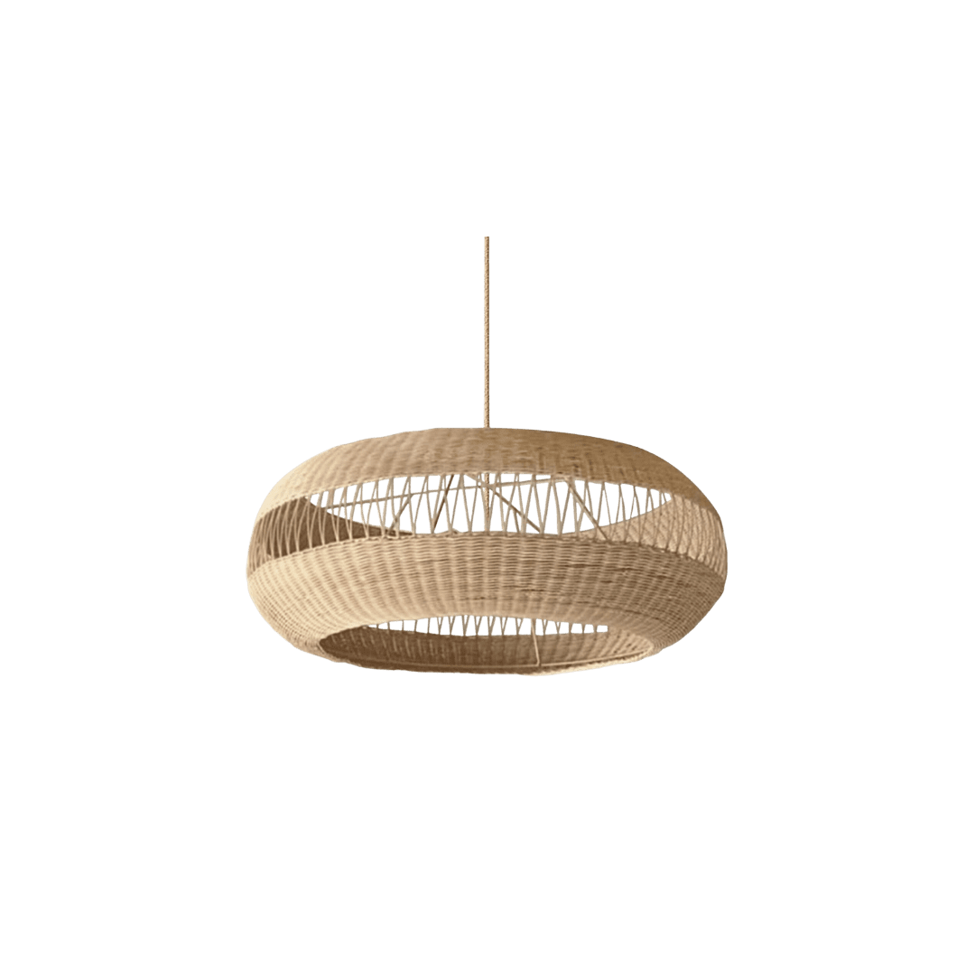 Rattan Chandelier