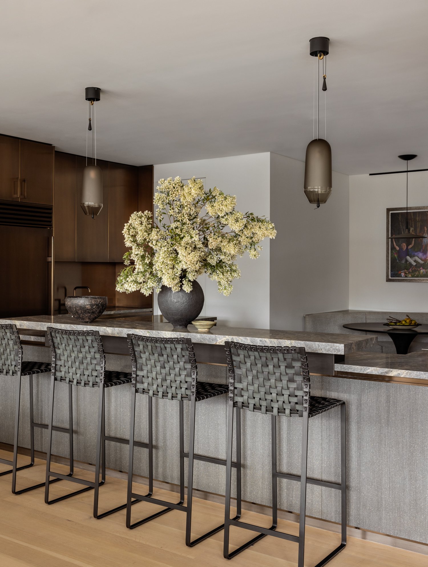 Kitchen Grey Barstools