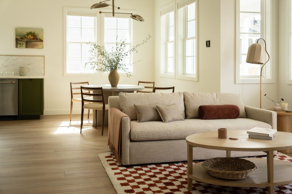 Living Room and Dining Room