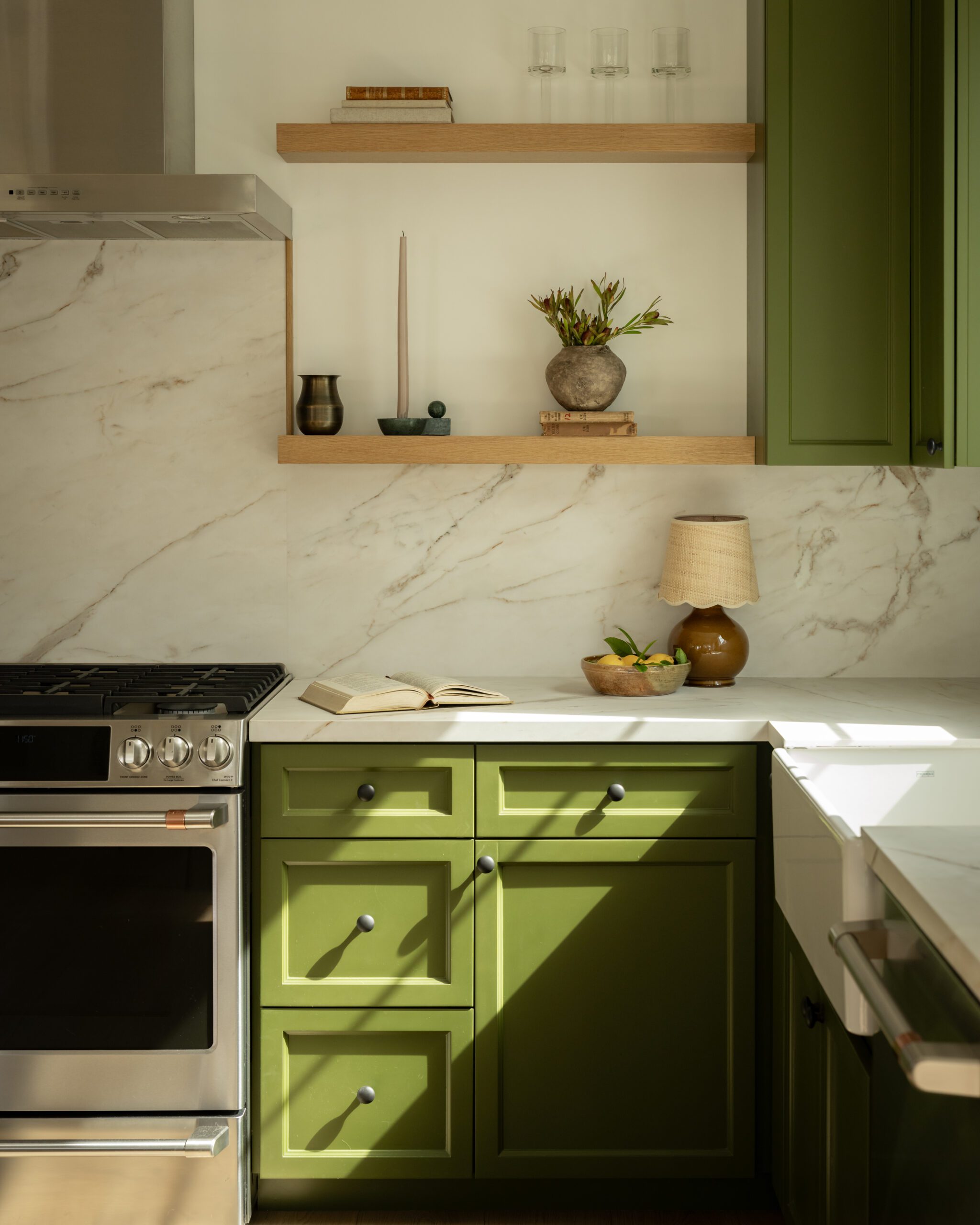 Sunlit Kitchen Cabinets