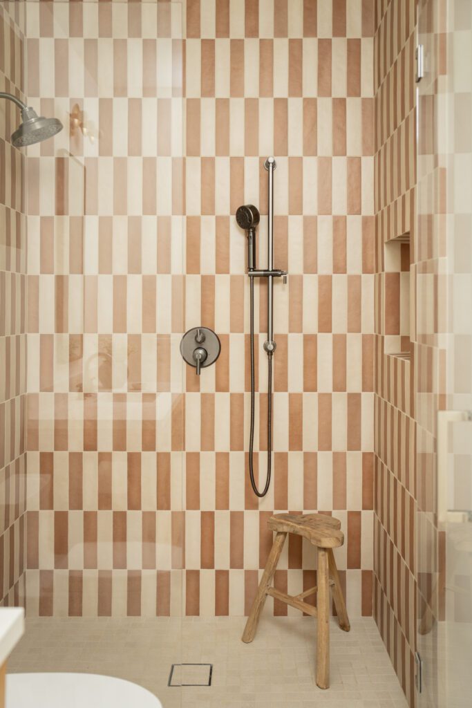 Checkered Shower