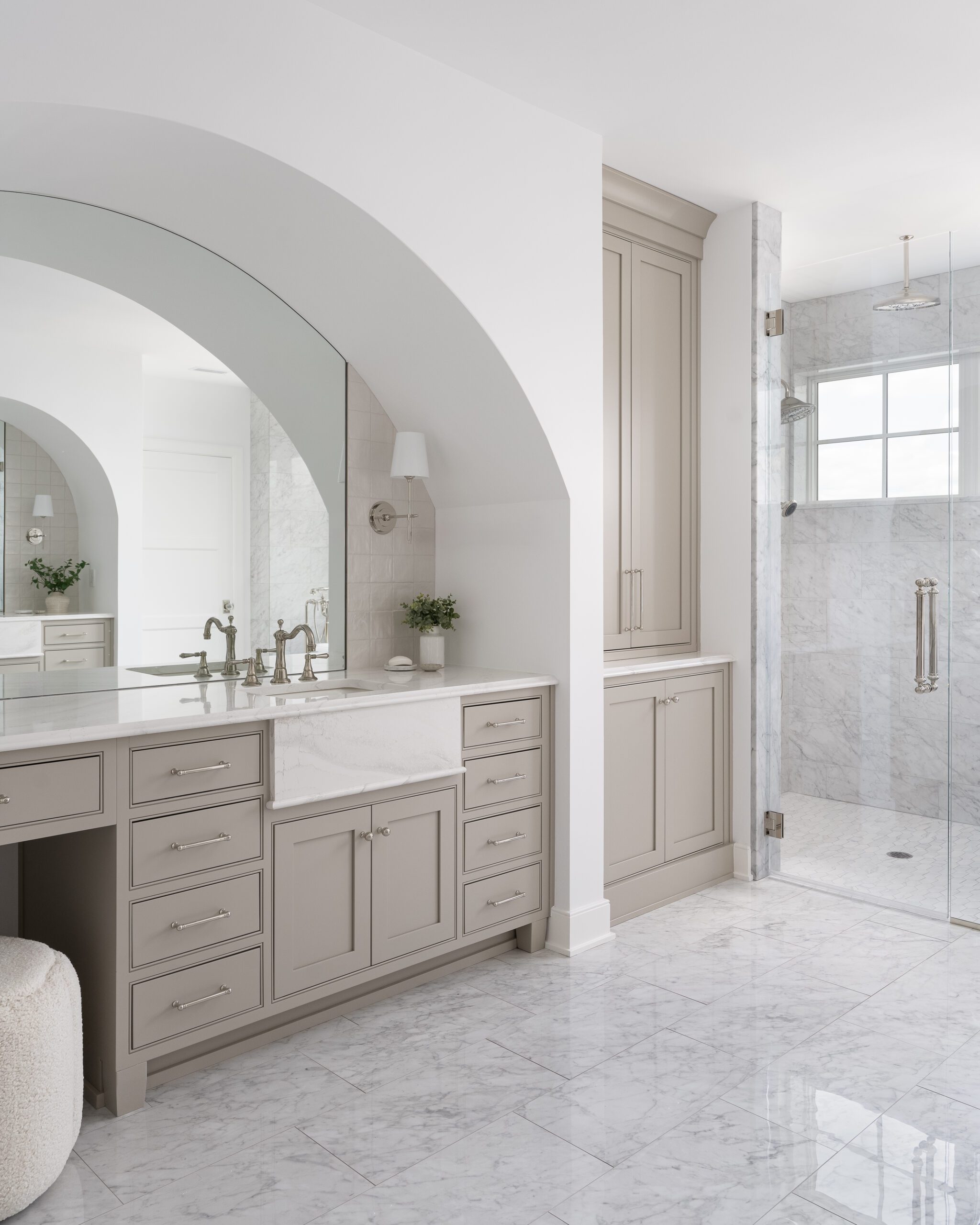 Arched Bathroom Vanity