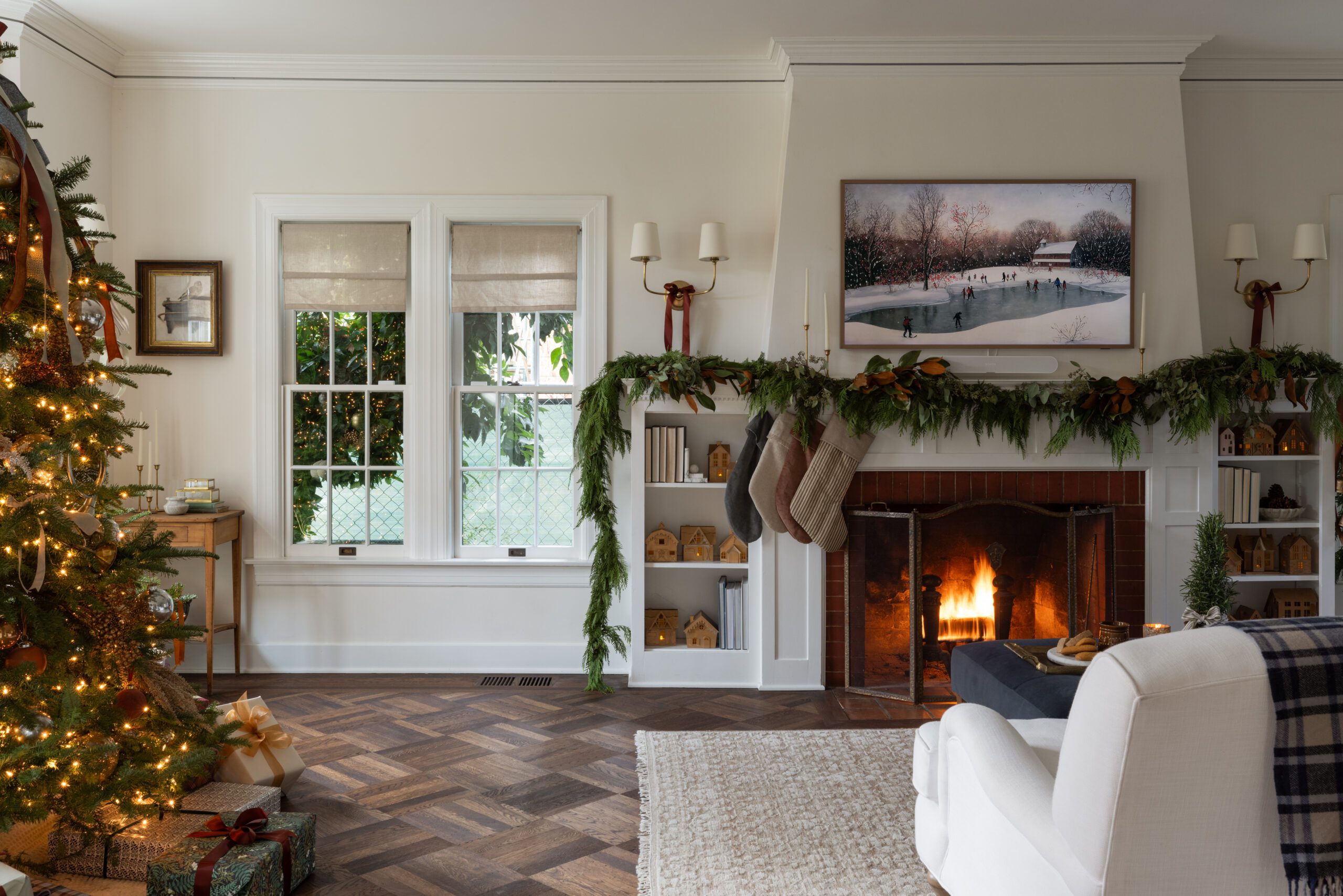Wooden Floor Living Room