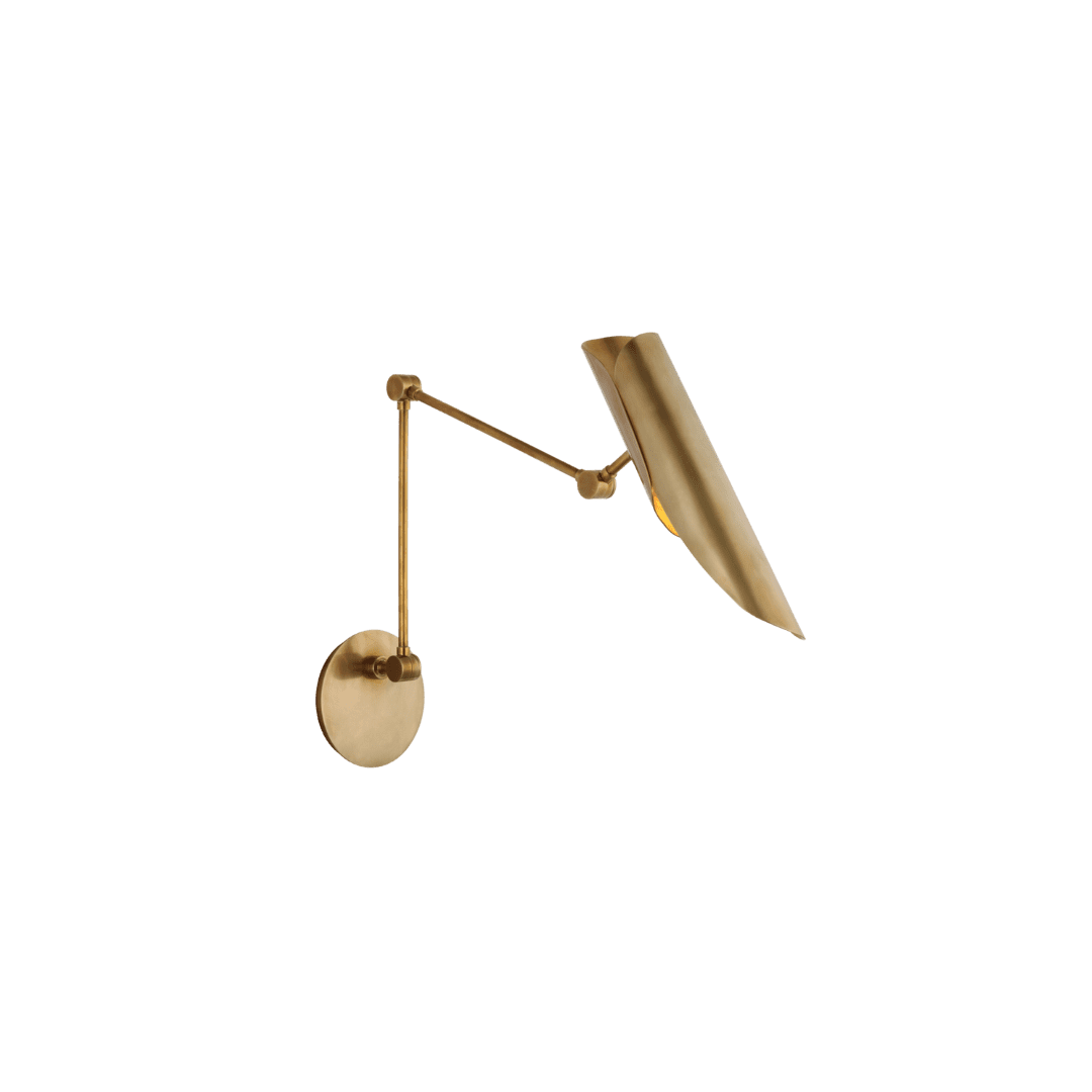 Brass Extendable Sconce