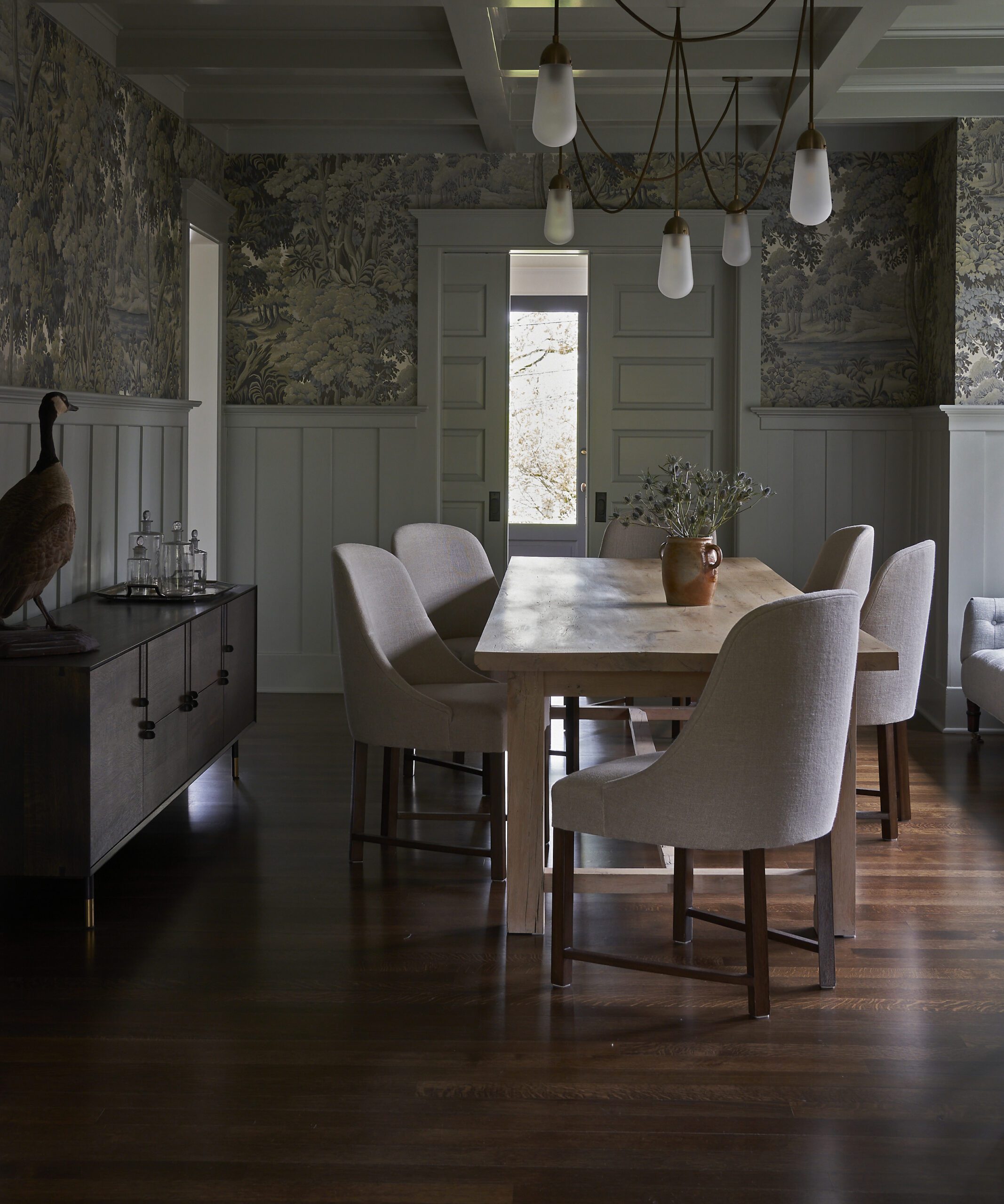 Dining Room Chest Detailing
