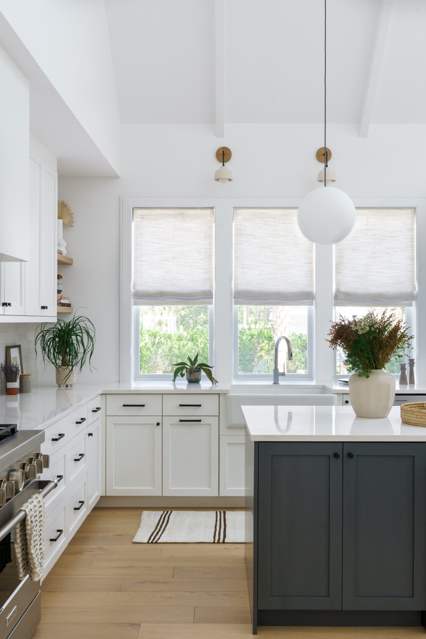 White Globe Pendant Lights