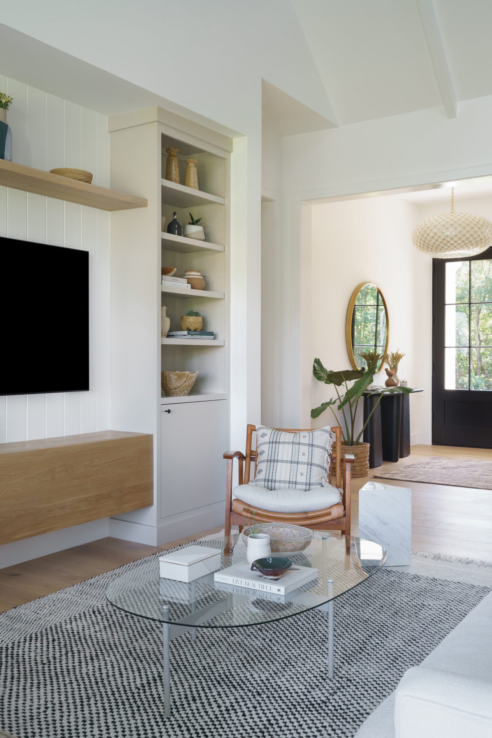 Coffee Table and TV area