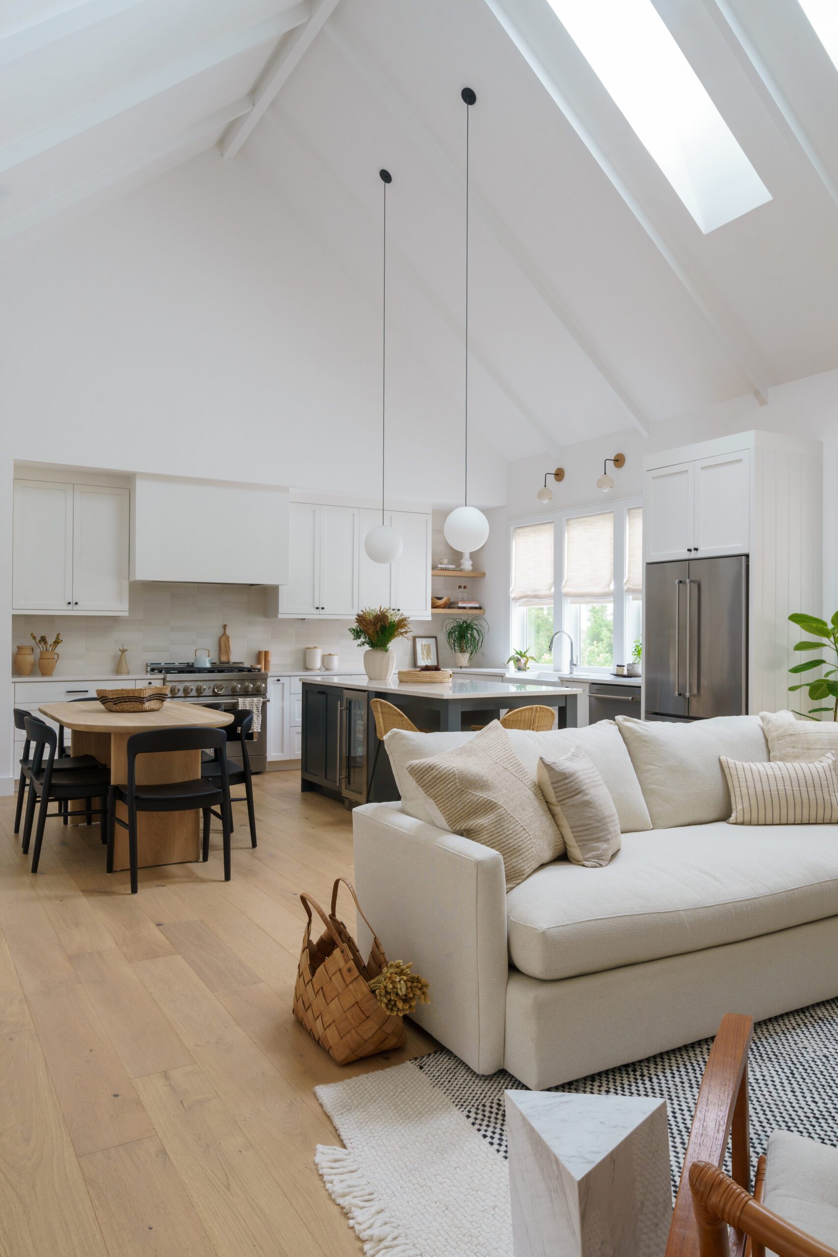 Living Room and Kitchen Transition