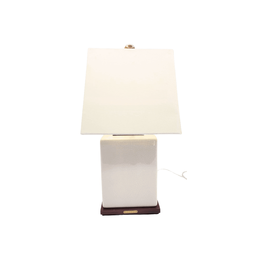 Bedside White Lamp