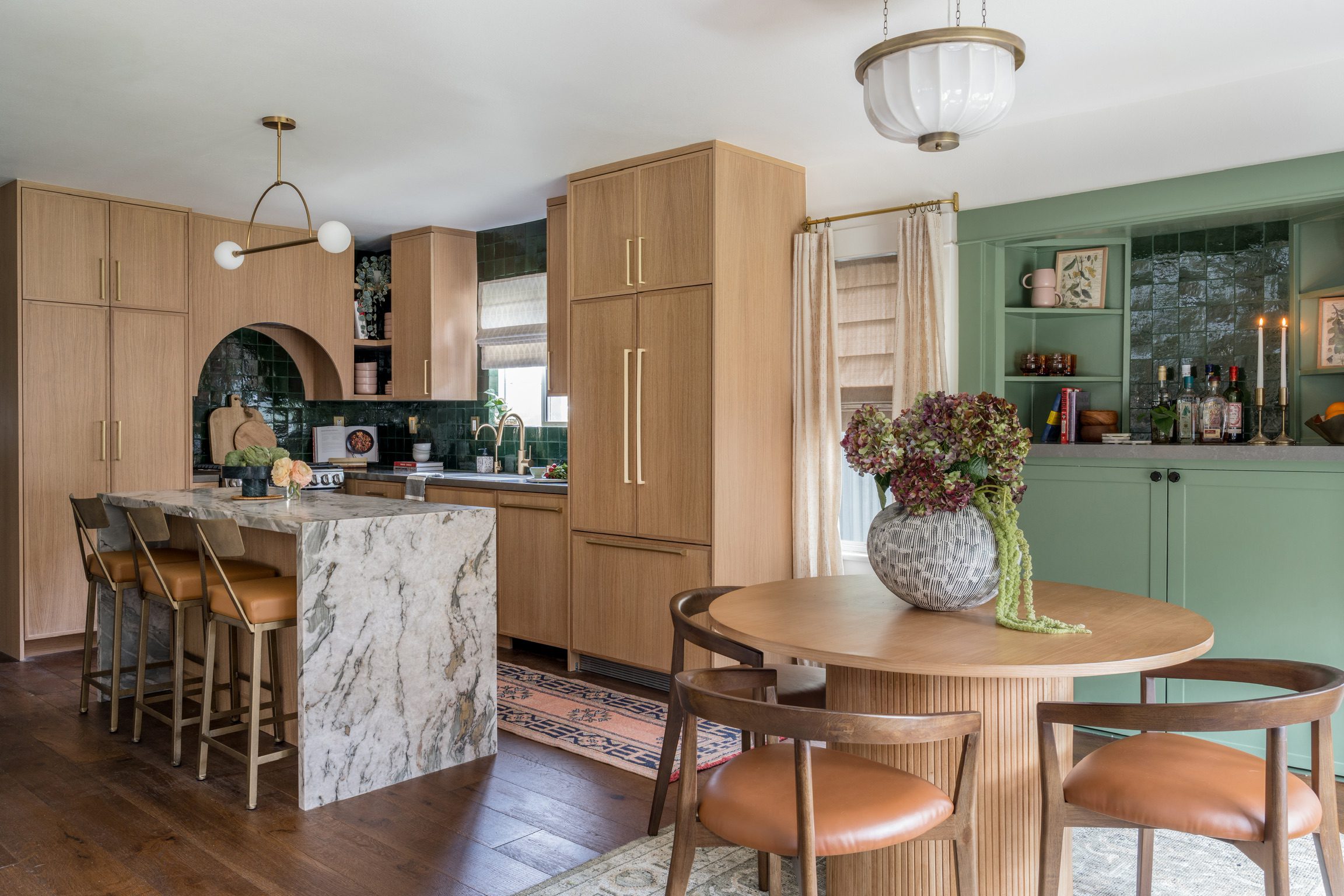 Dining Room into Kitchen