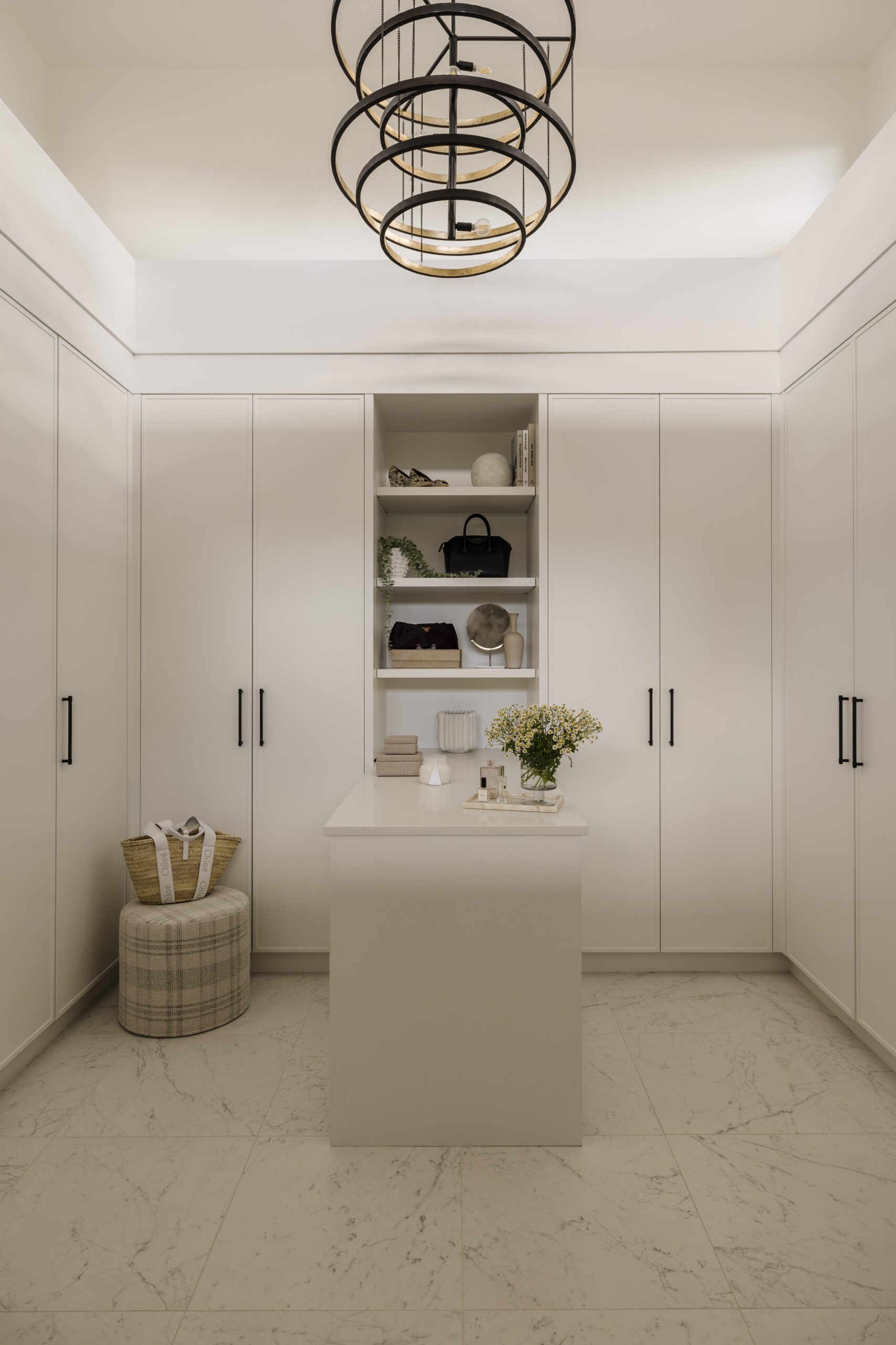 Floor to Ceiling Built-In Closet